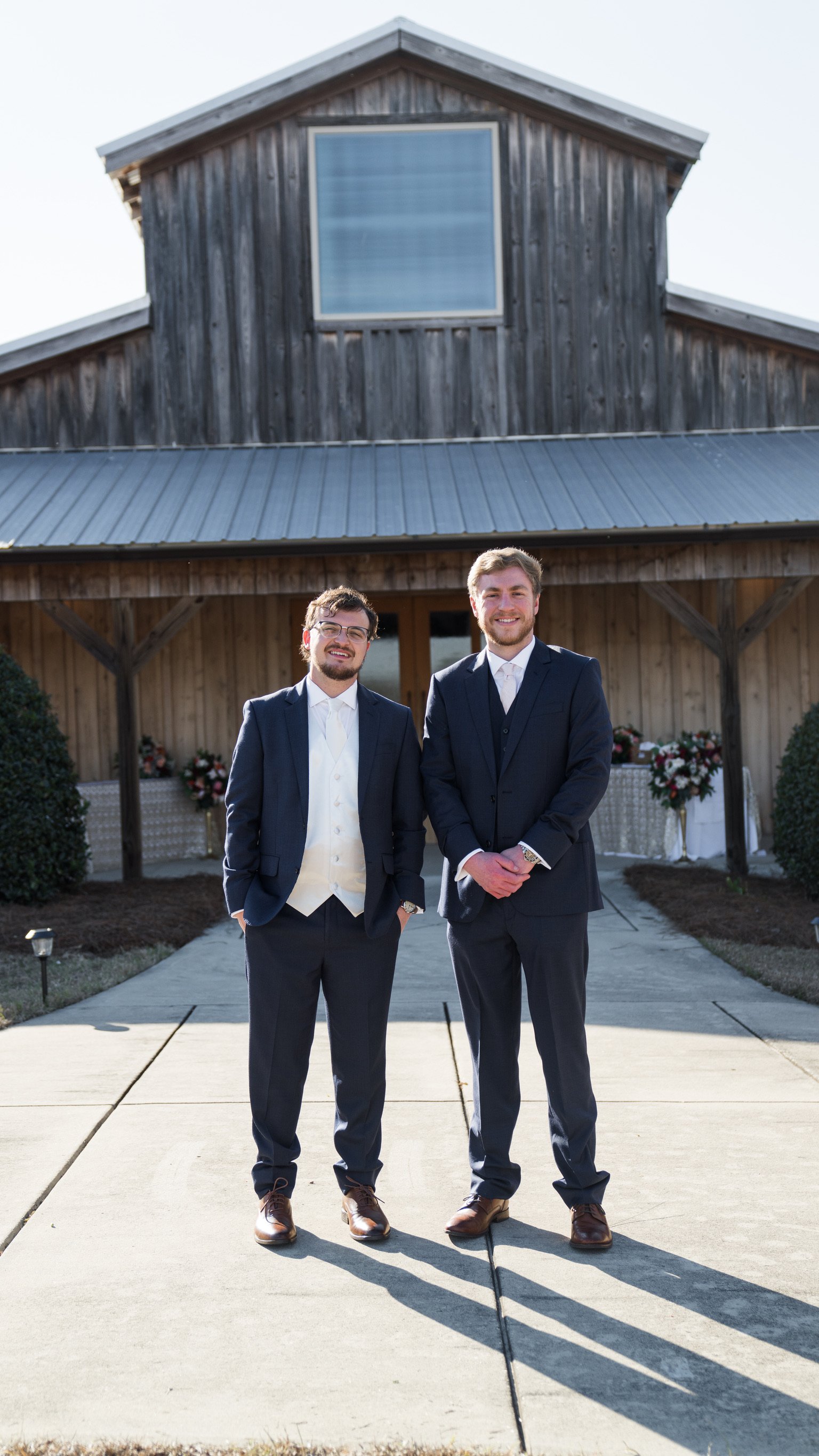Claudia & Garrett Faulkner: The groomsmen.