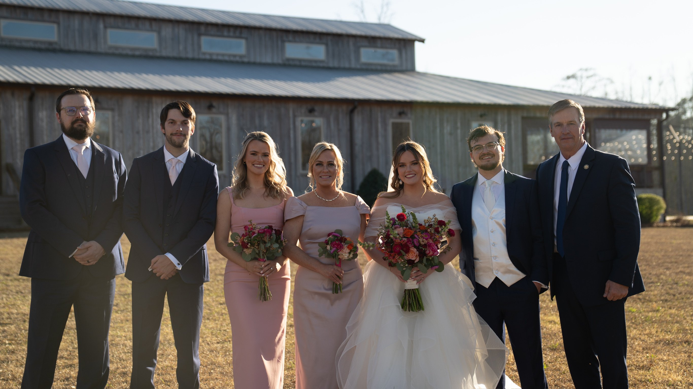 Claudia & Garrett Faulkner: The wedding portraits.