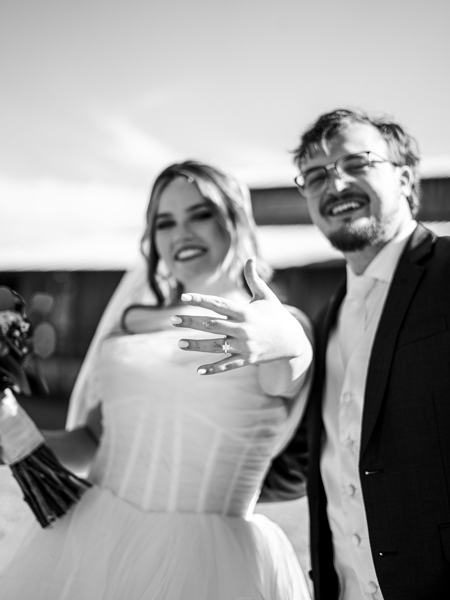 Claudia & Garrett Faulkner: The wedding portraits.
