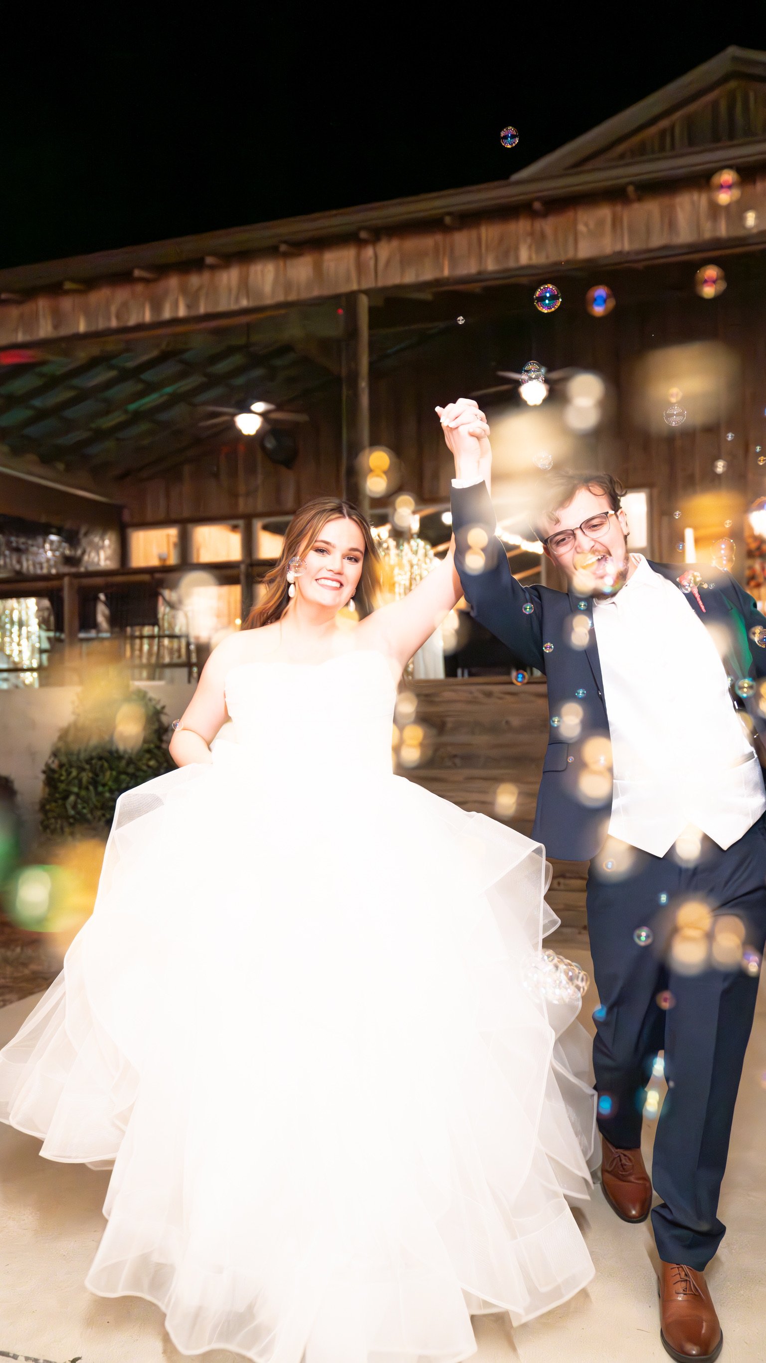 Claudia & Garrett Faulkner: The send-off photographs.