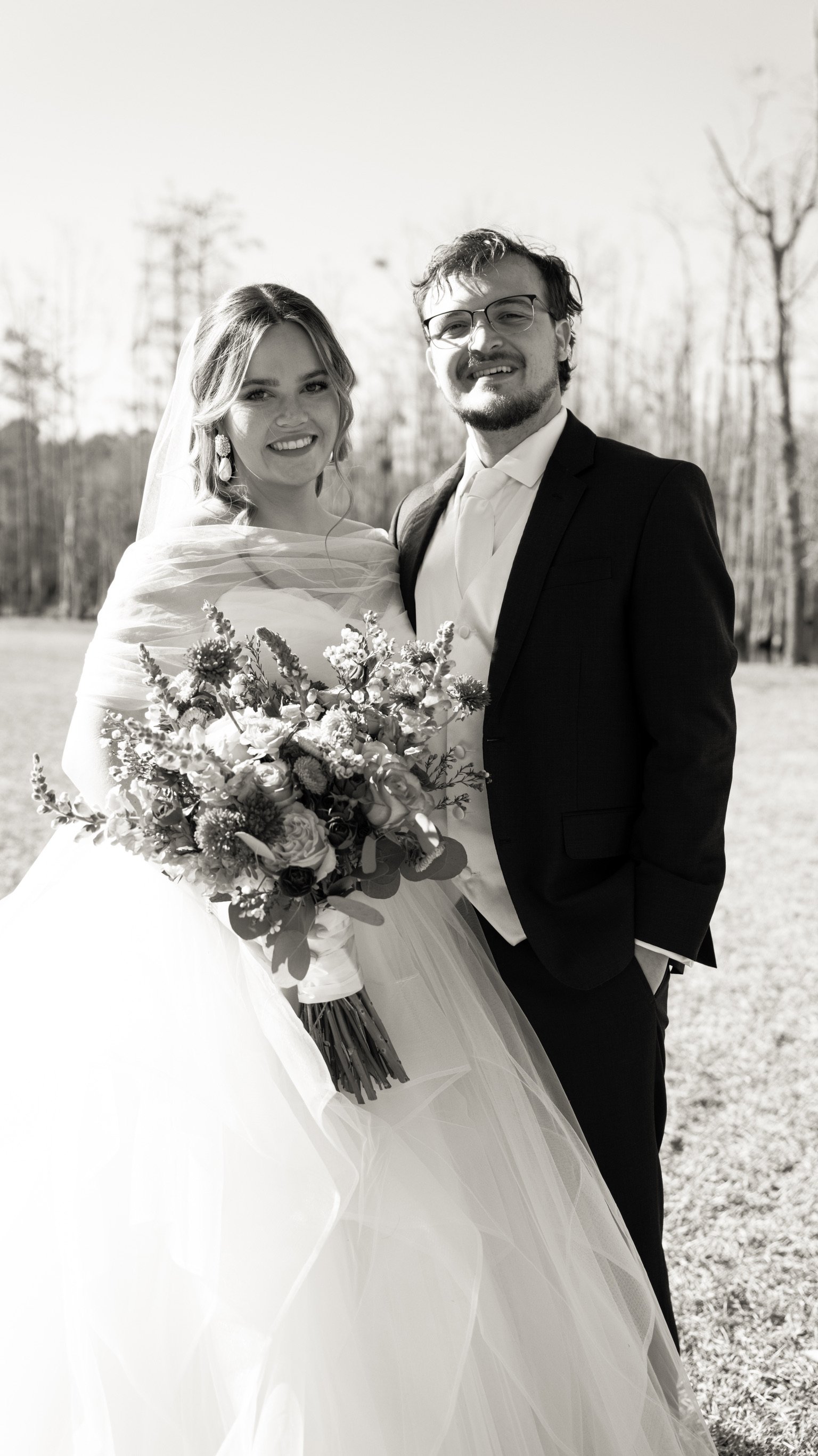 Claudia & Garrett Faulkner: The wedding portraits.