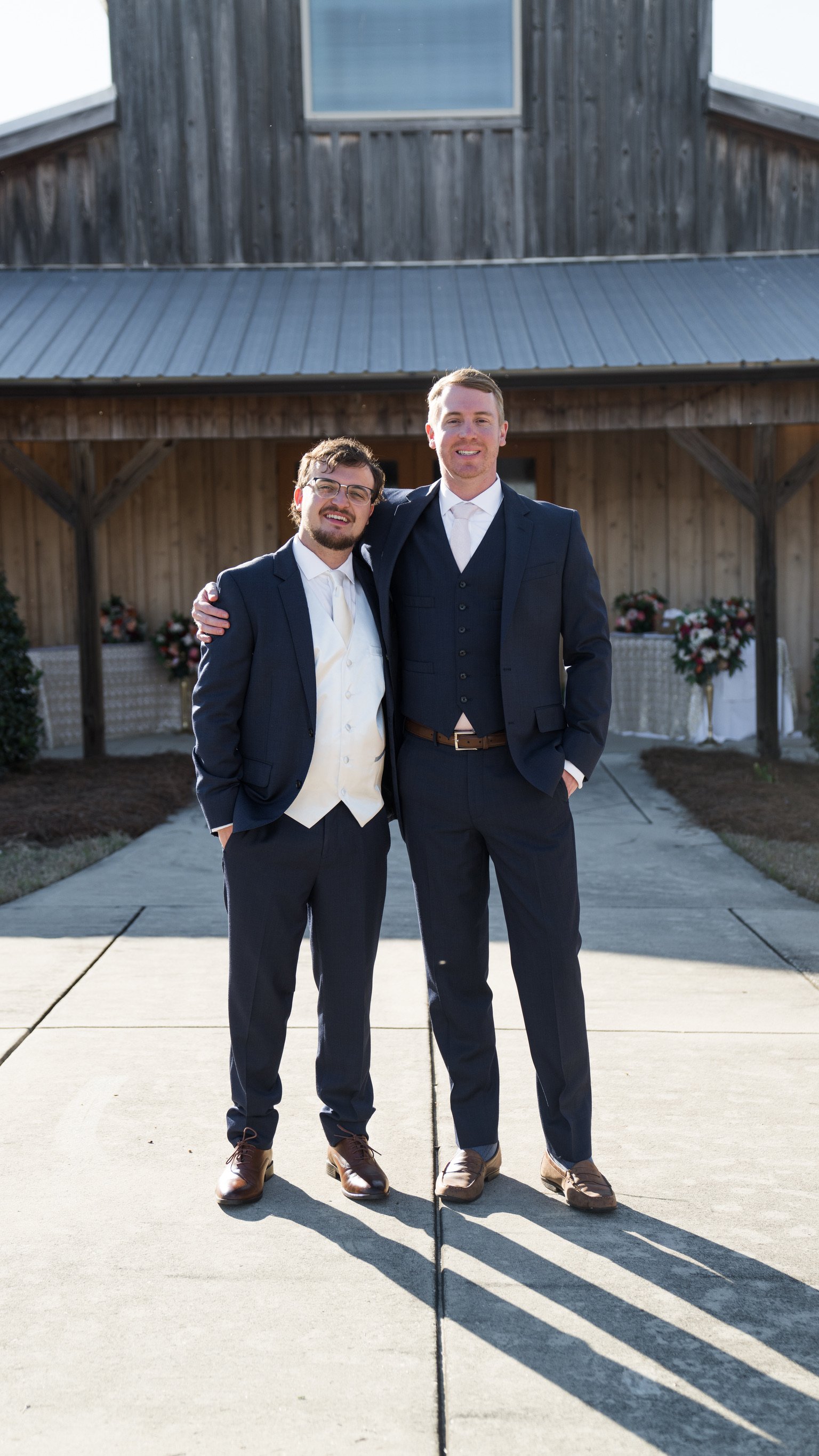 Claudia & Garrett Faulkner: The groomsmen.