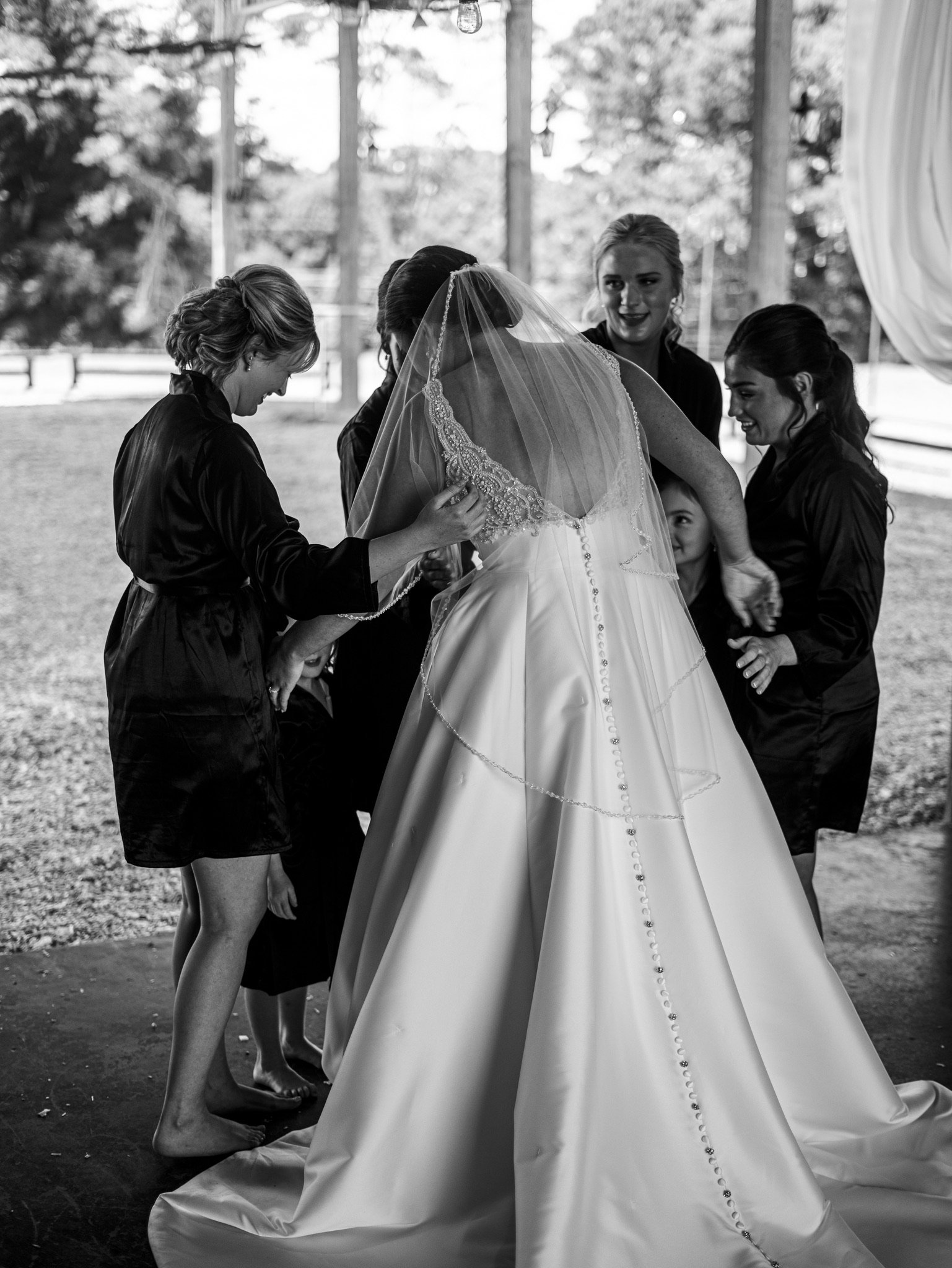 Chloe & Gabe Danford: The wedding morning.