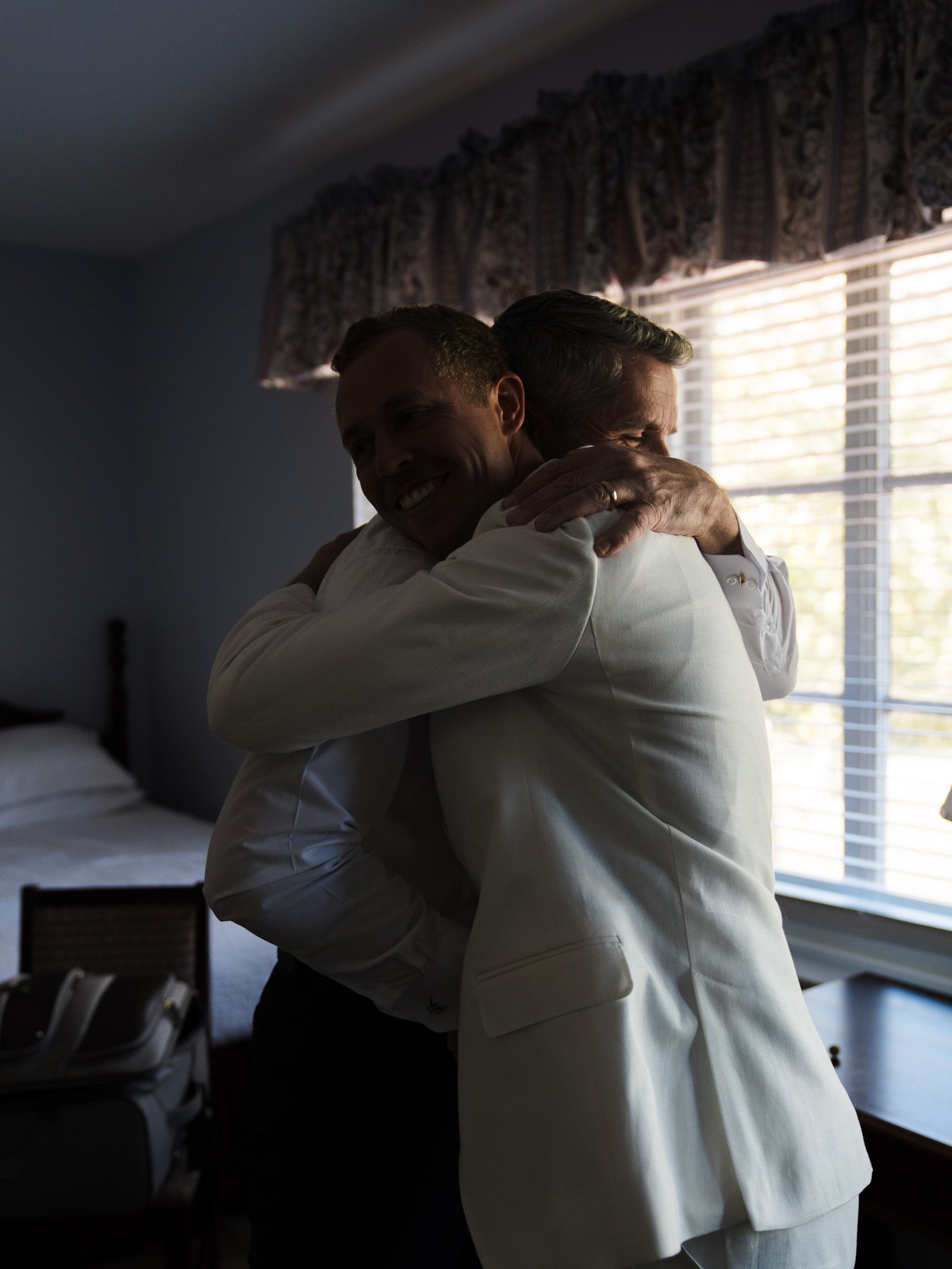 Cassidy & Jeffrey Glass: The wedding morning.