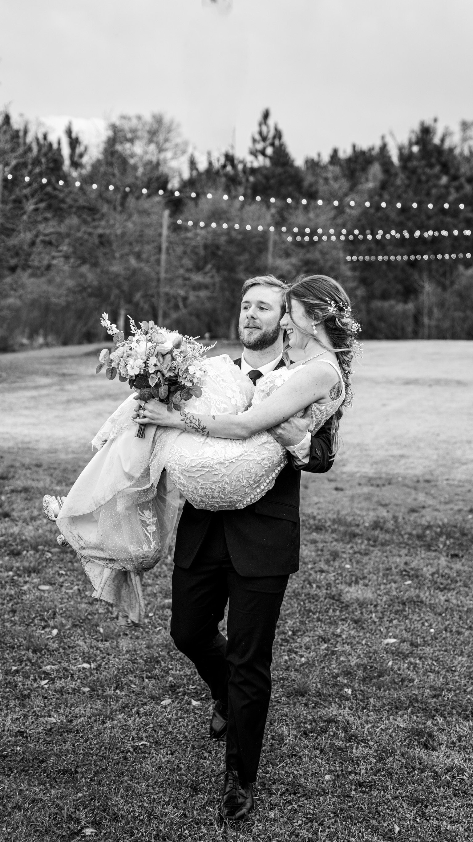 Raina & William Bertrand: The wedding portraits.