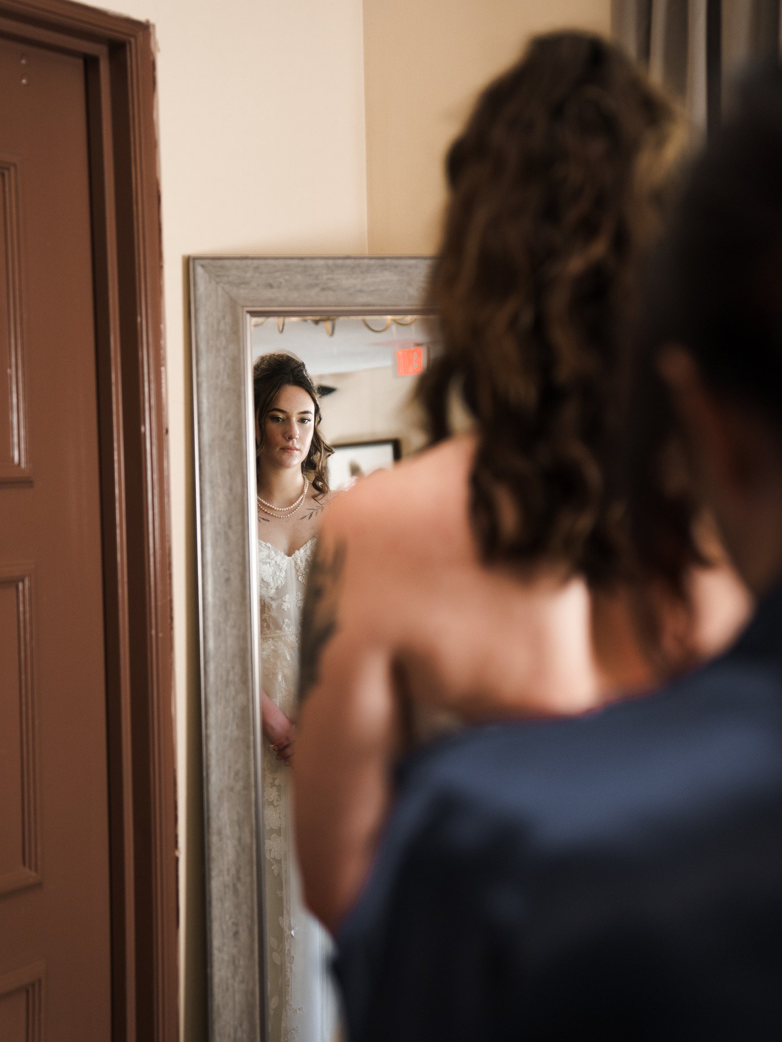 Cassidy & Jeffrey Glass: The wedding morning.