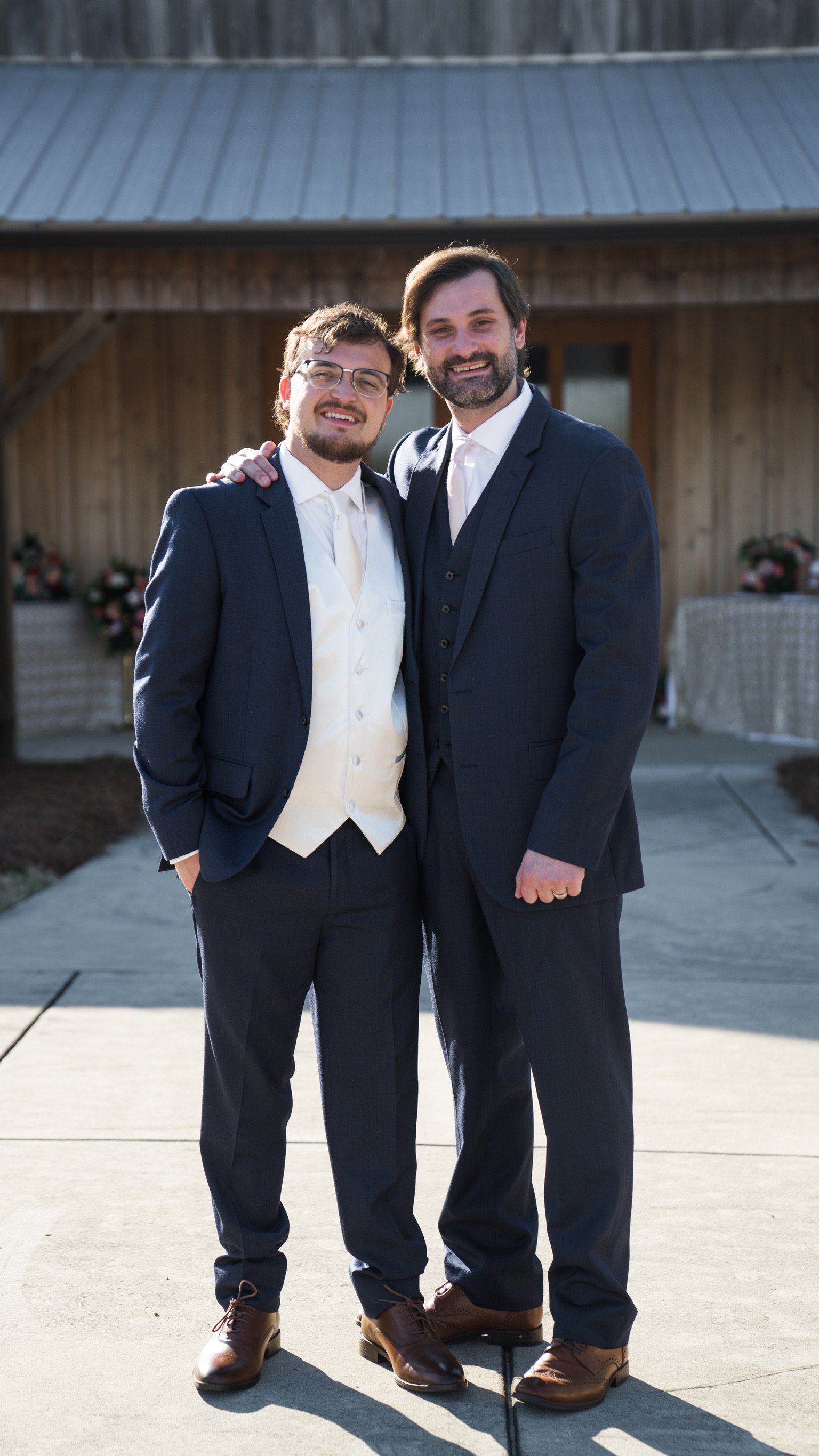 Claudia & Garrett Faulkner: The groomsmen.