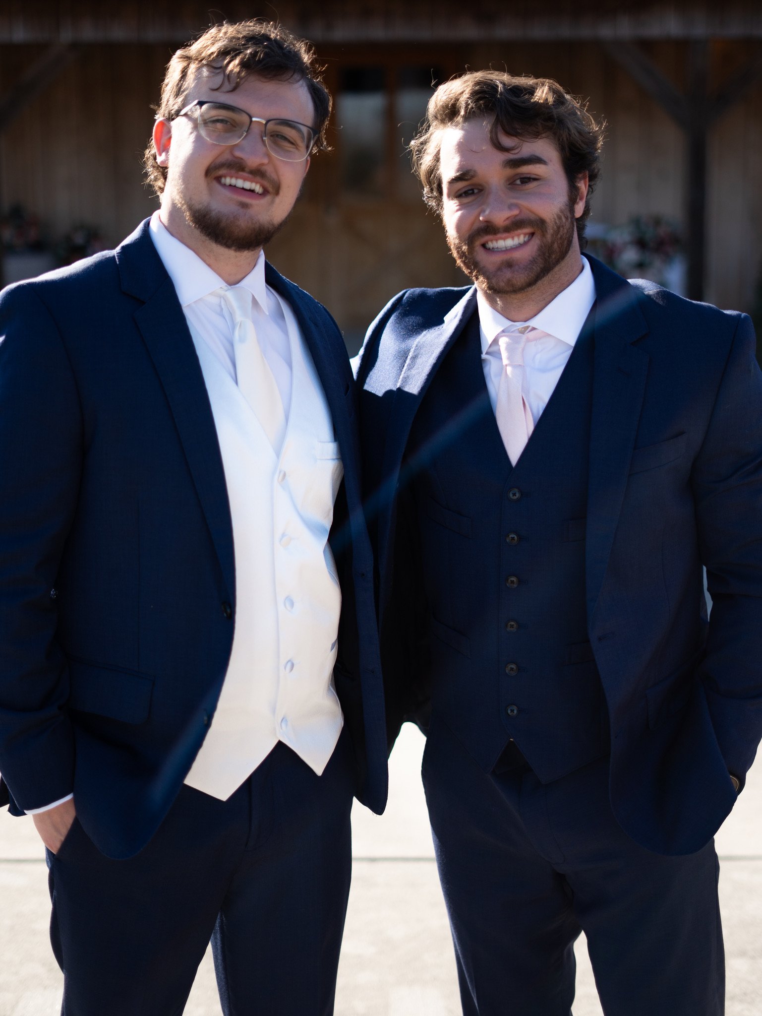 Claudia & Garrett Faulkner: The groomsmen.