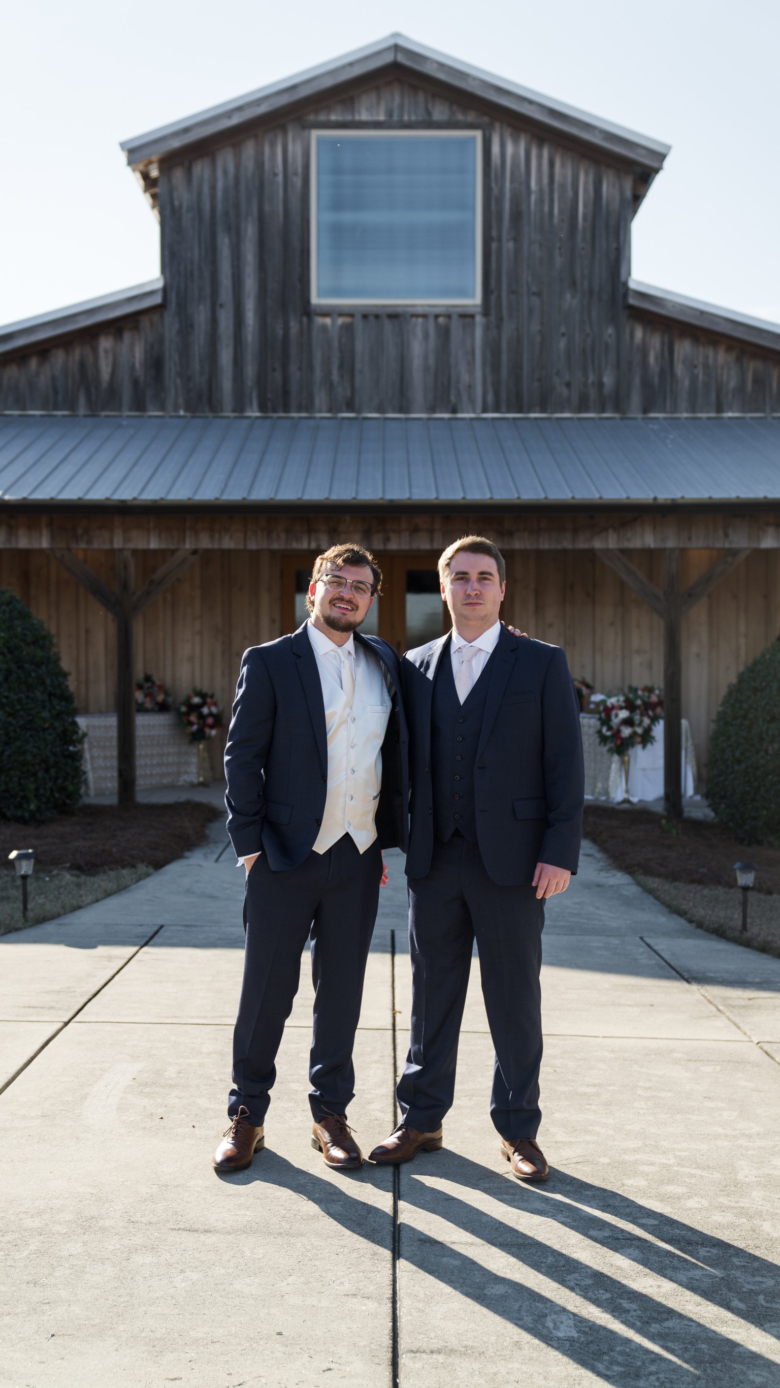 Claudia & Garrett Faulkner: The groomsmen.