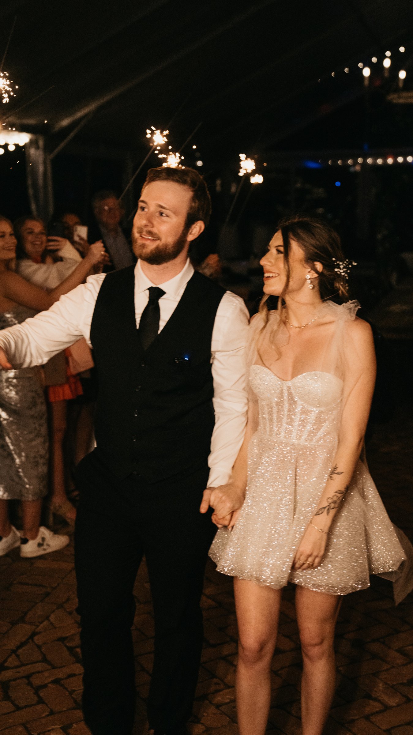 Raina & William Bertrand: The dancing and send-off.