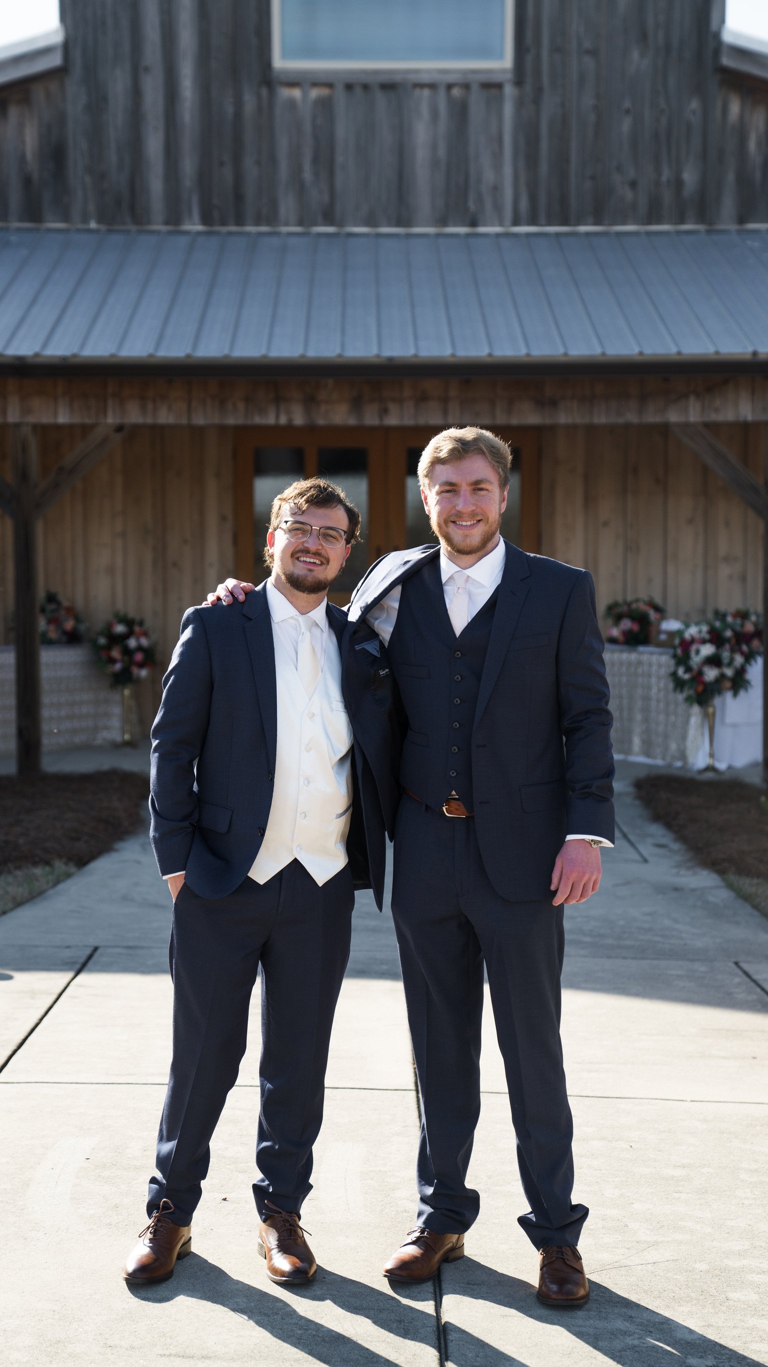 Claudia & Garrett Faulkner: The groomsmen.
