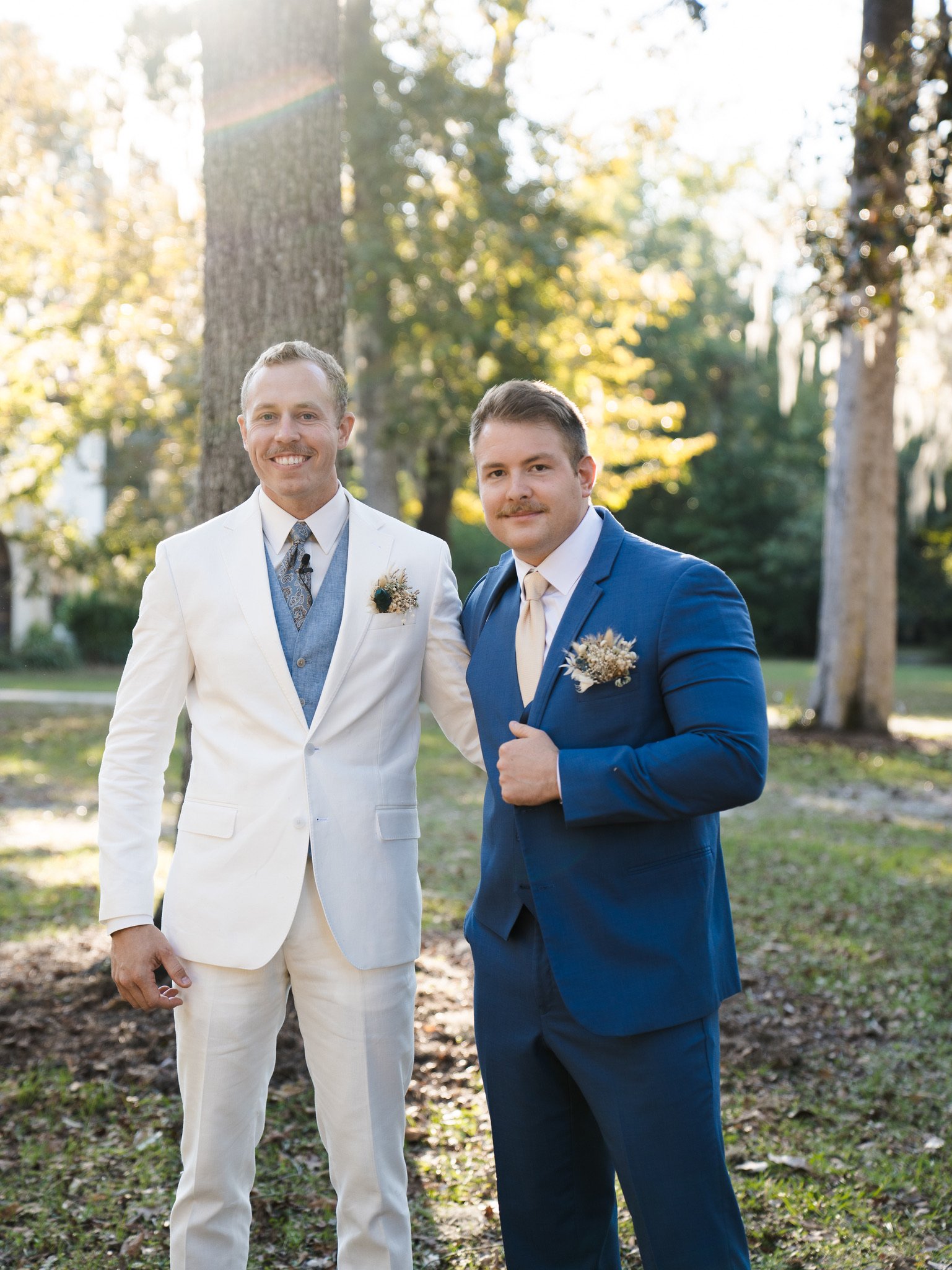 Cassidy & Jeffrey Glass: Jeffrey and the groomsmen.