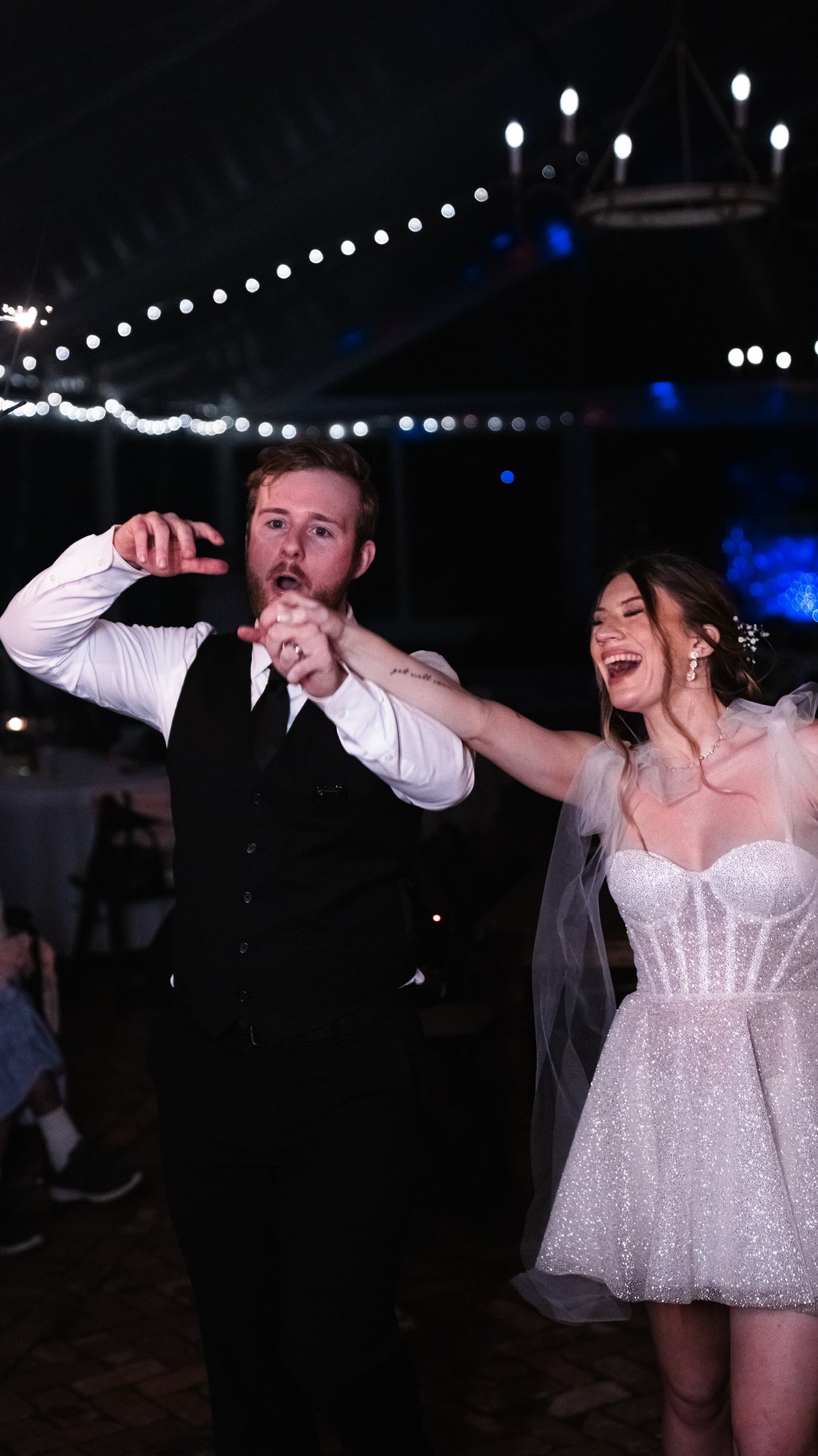 Raina & William Bertrand: The dancing and send-off.