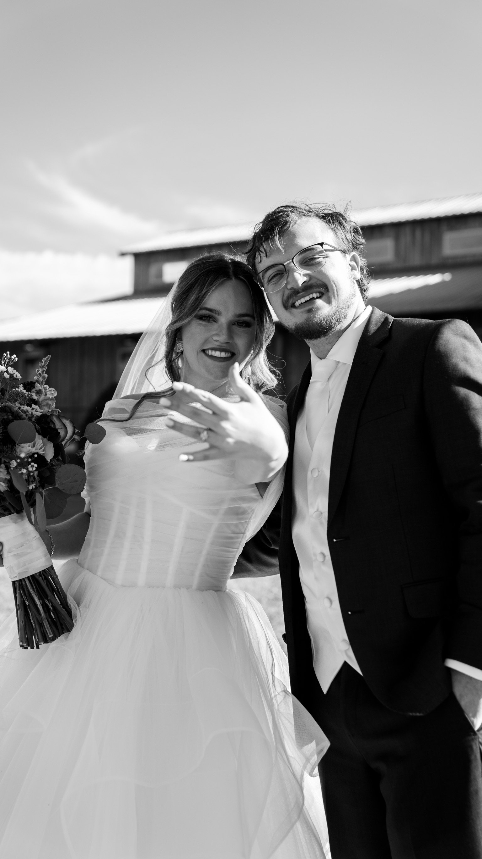Claudia & Garrett Faulkner: The wedding portraits.