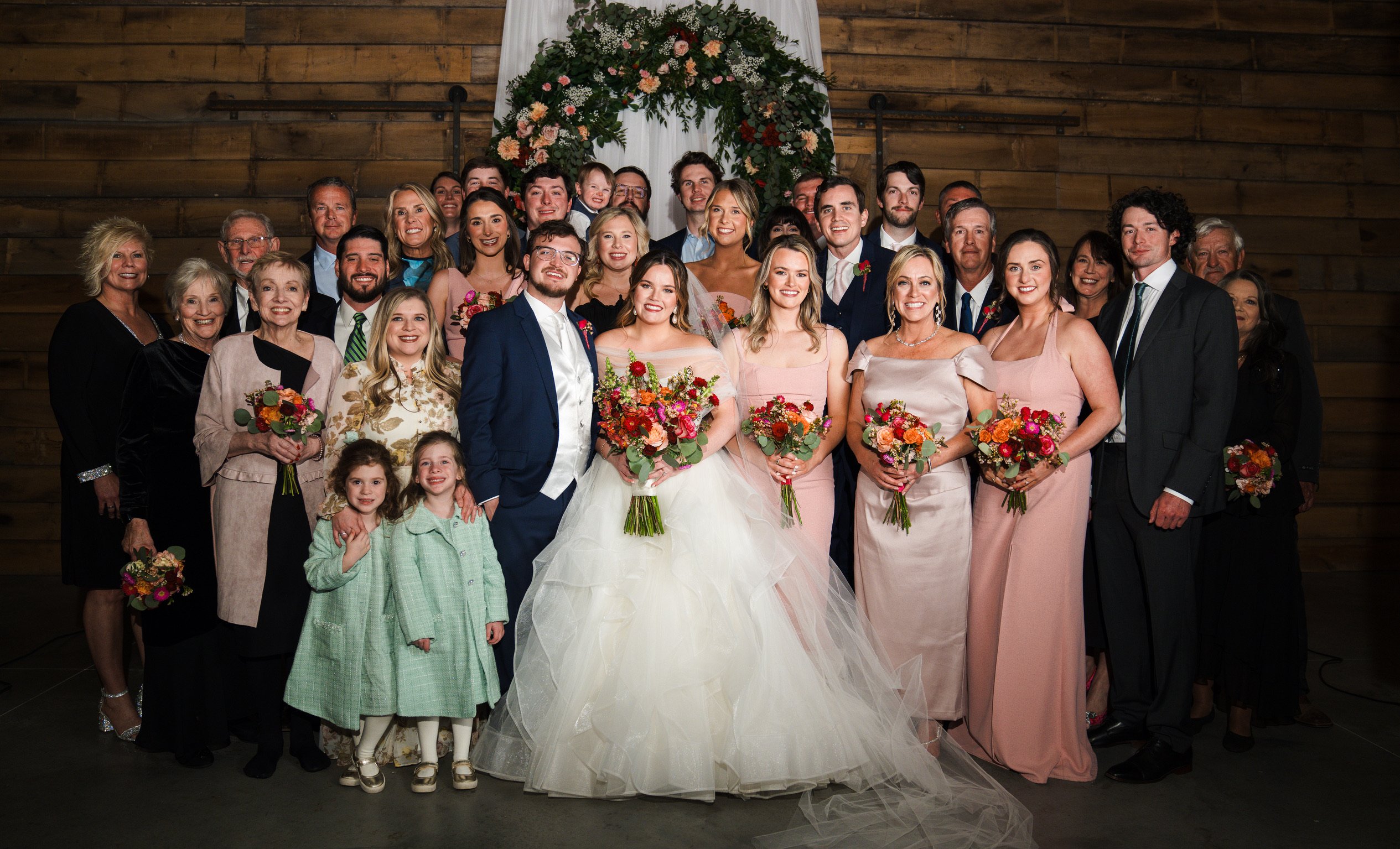 Claudia & Garrett Faulkner: The wedding portraits.