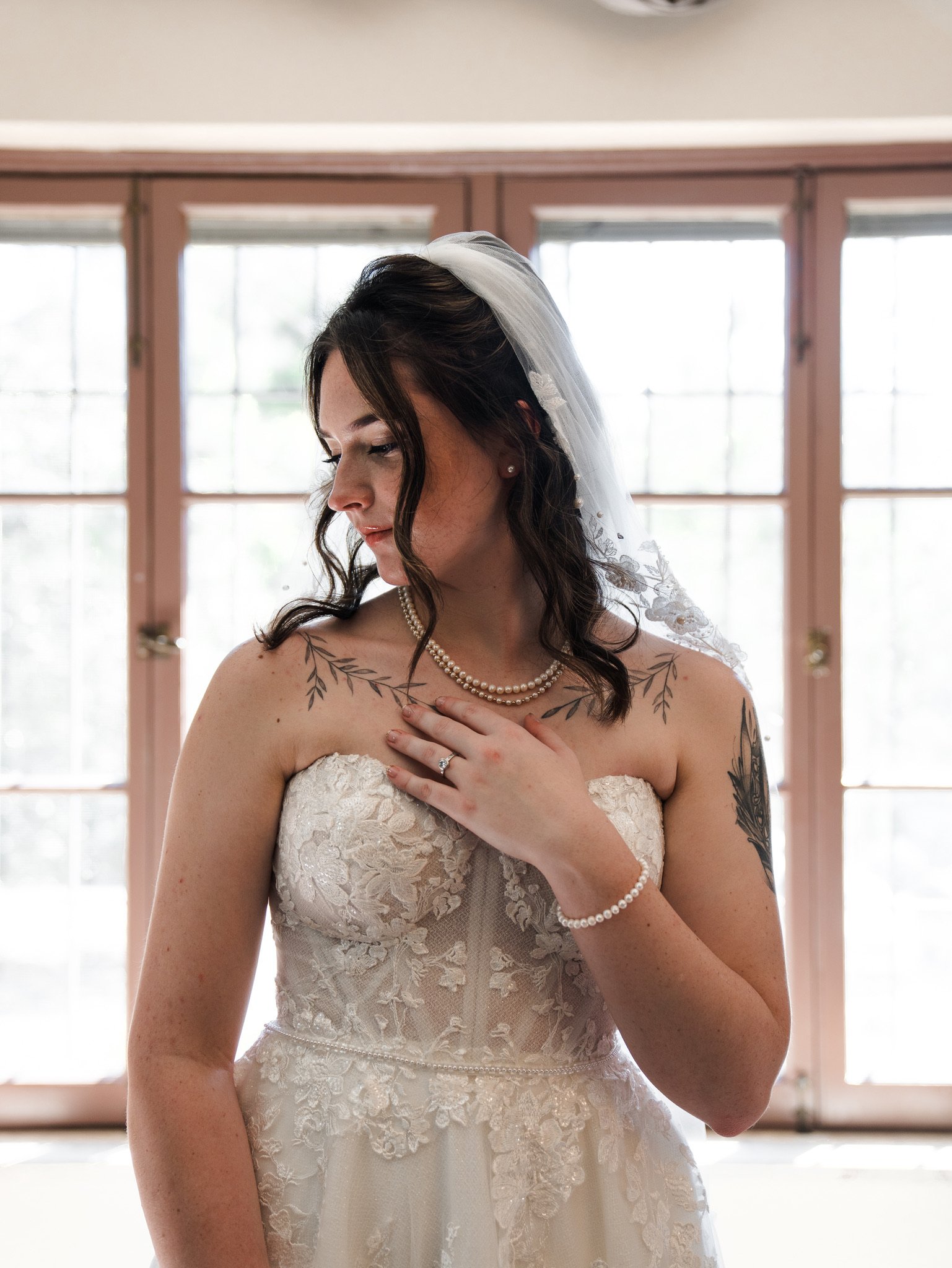 Cassidy & Jeffrey Glass: The wedding morning.