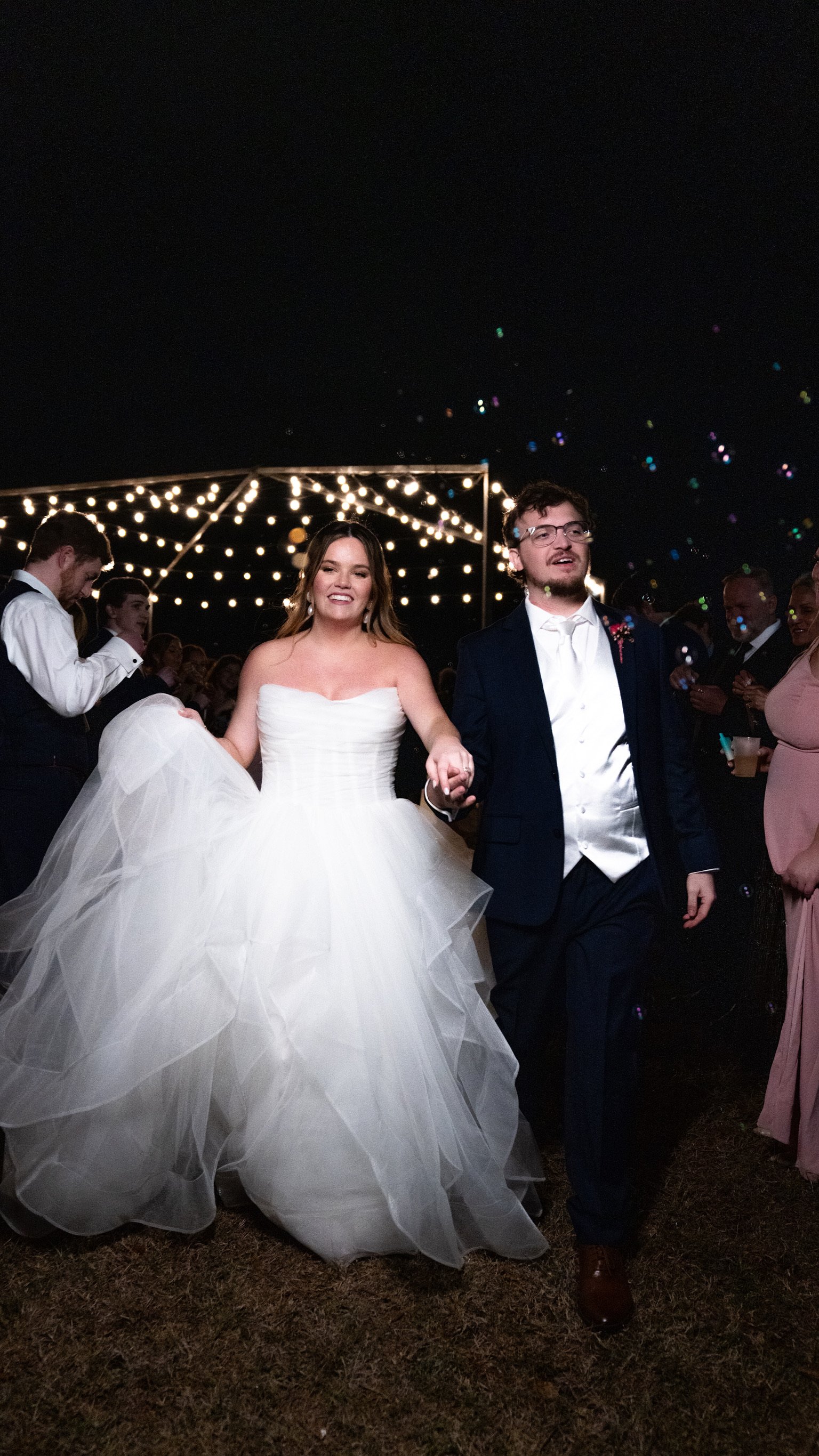 Claudia & Garrett Faulkner: The send-off photographs.