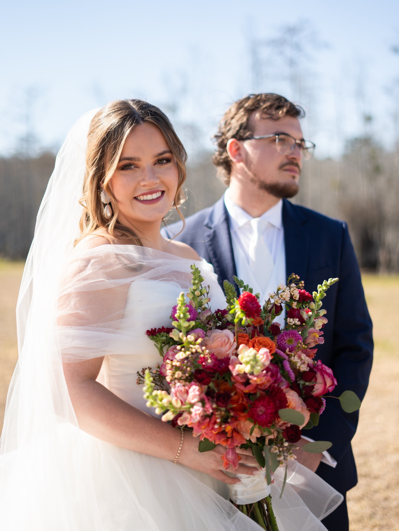 Claudia & Garrett Faulkner: The wedding portraits.