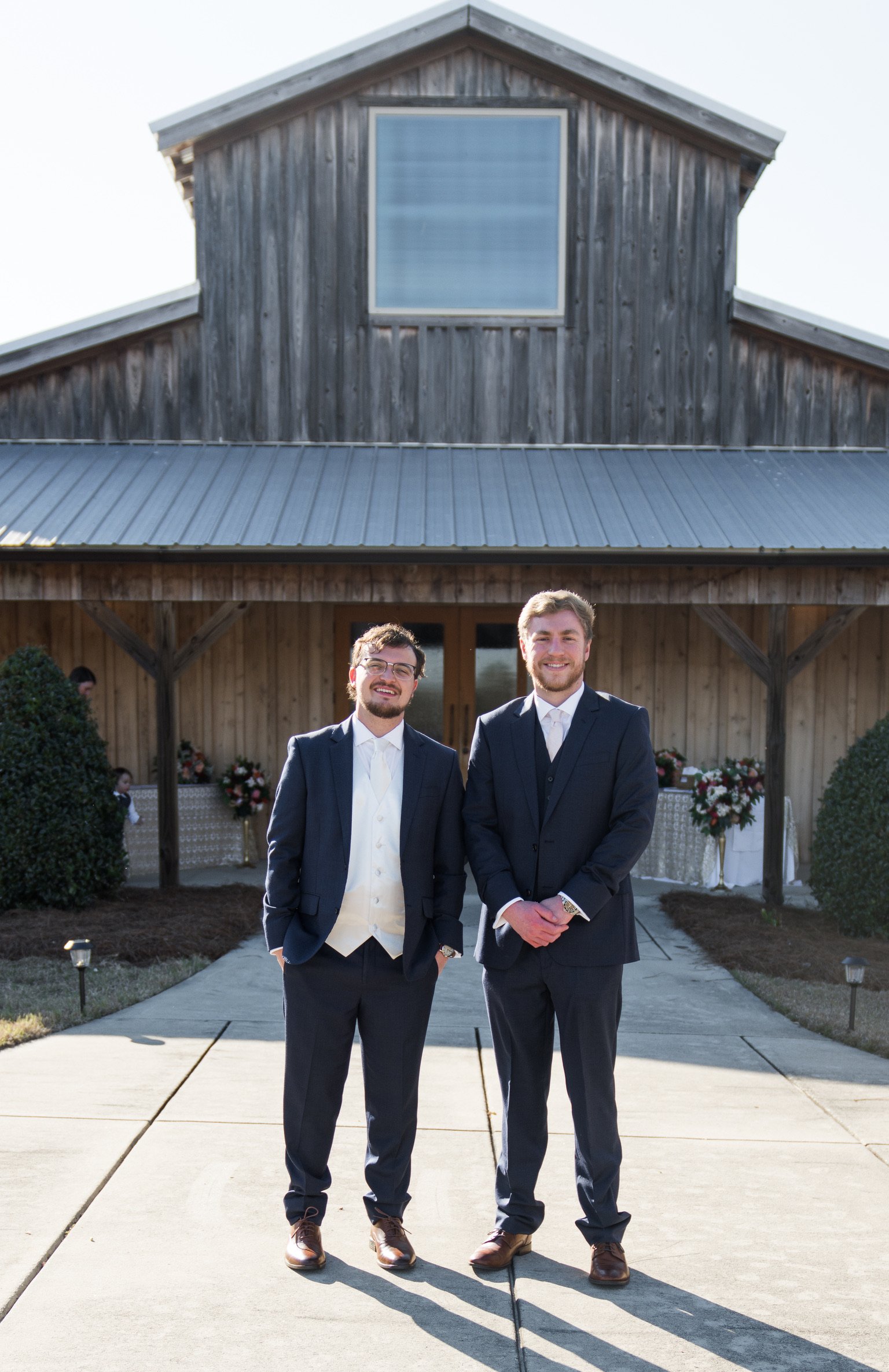 Claudia & Garrett Faulkner: The groomsmen.