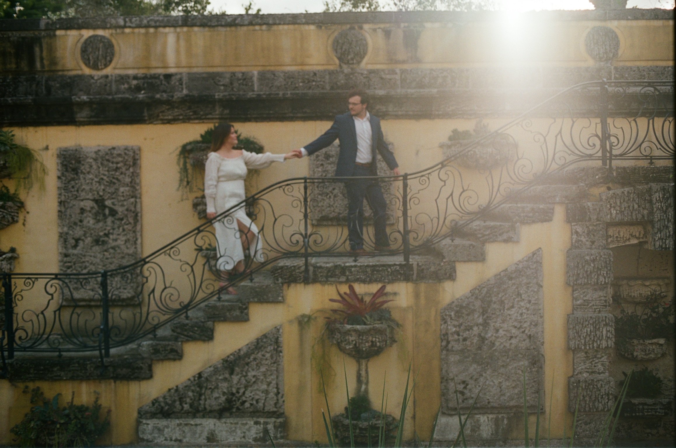 Claudia & Garrett Faulkner: The engagement session, on film.