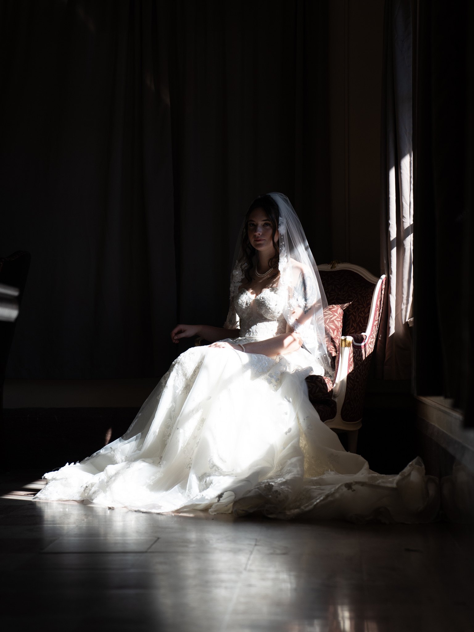 Cassidy & Jeffrey Glass: Cassidy’s bridal portraits.