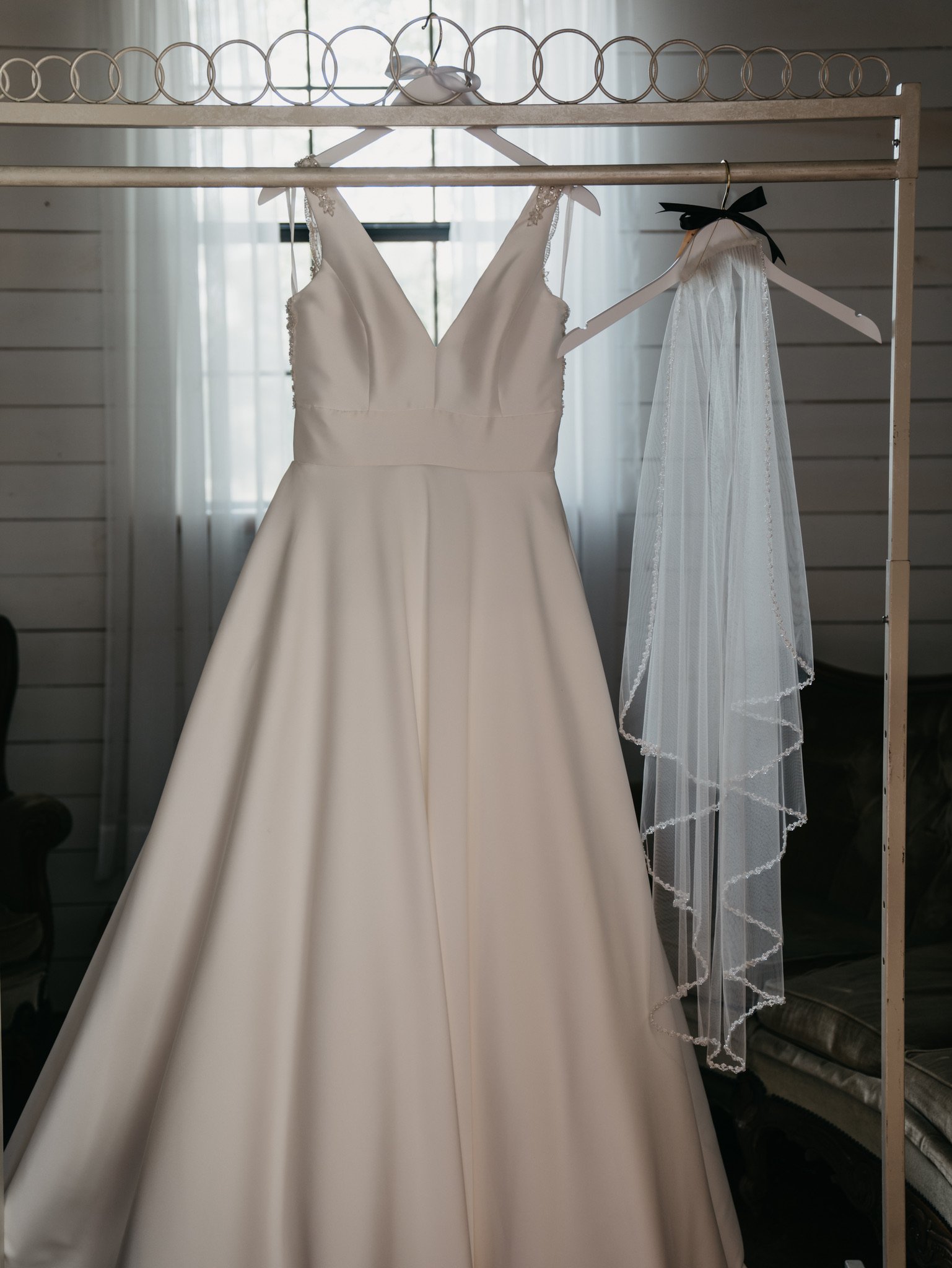 Chloe & Gabe Danford: The dress and the wedding details.
