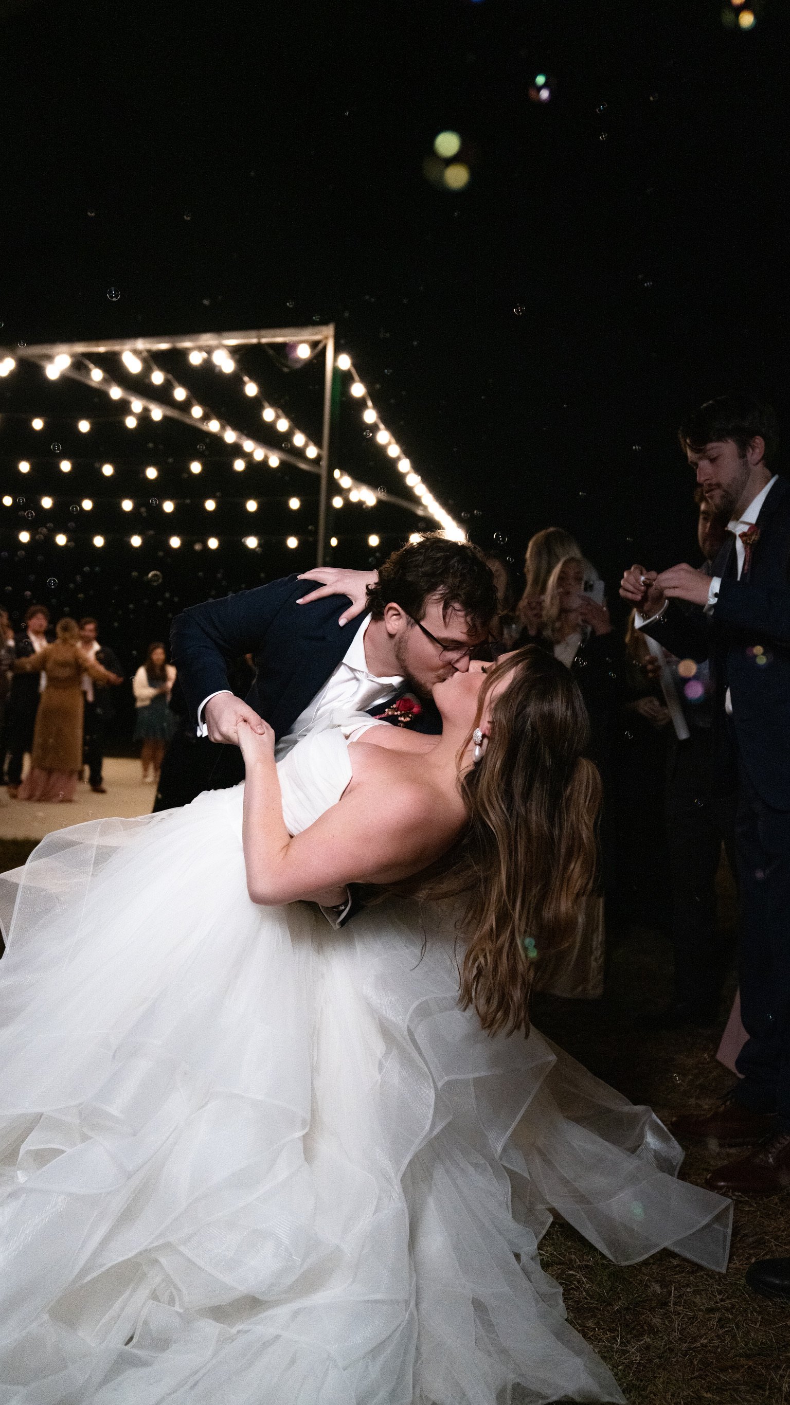 Claudia & Garrett Faulkner: The send-off photographs.