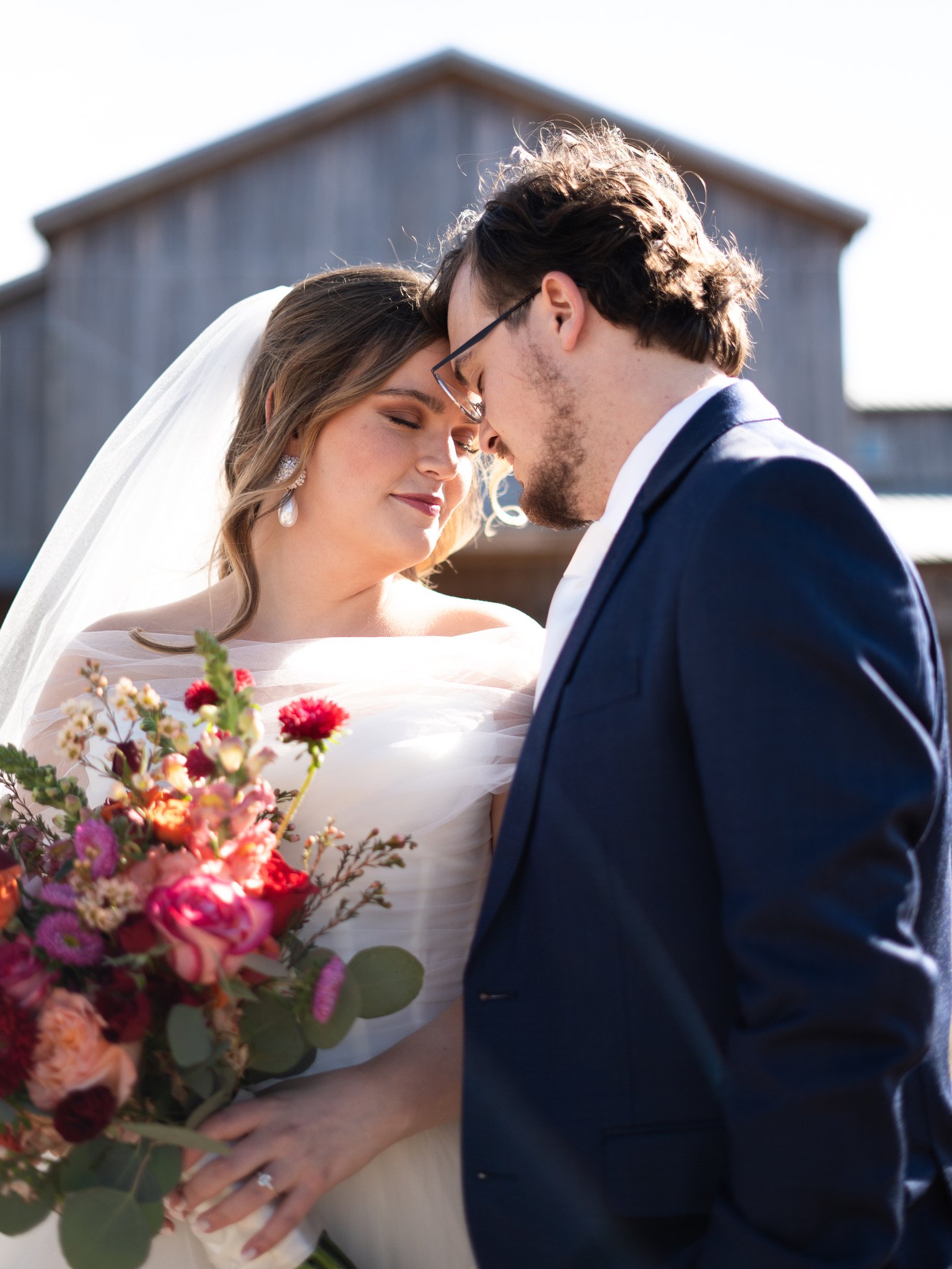 Claudia & Garrett Faulkner: The wedding portraits.