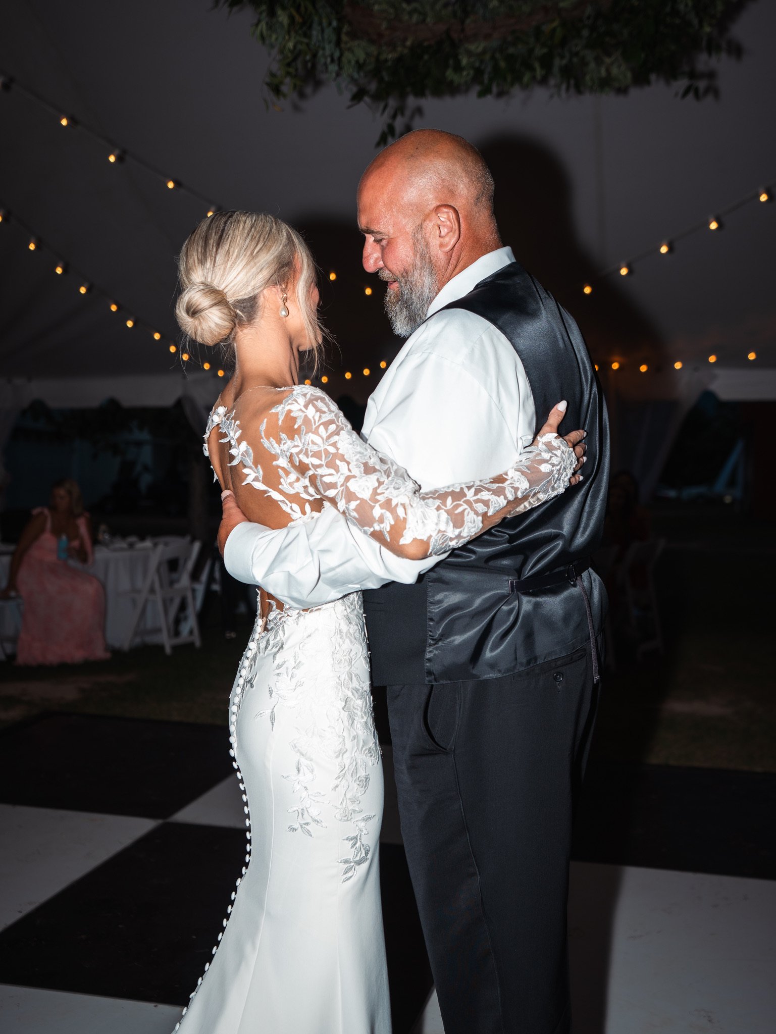 Alex & Lee Davis: On the dance floor.