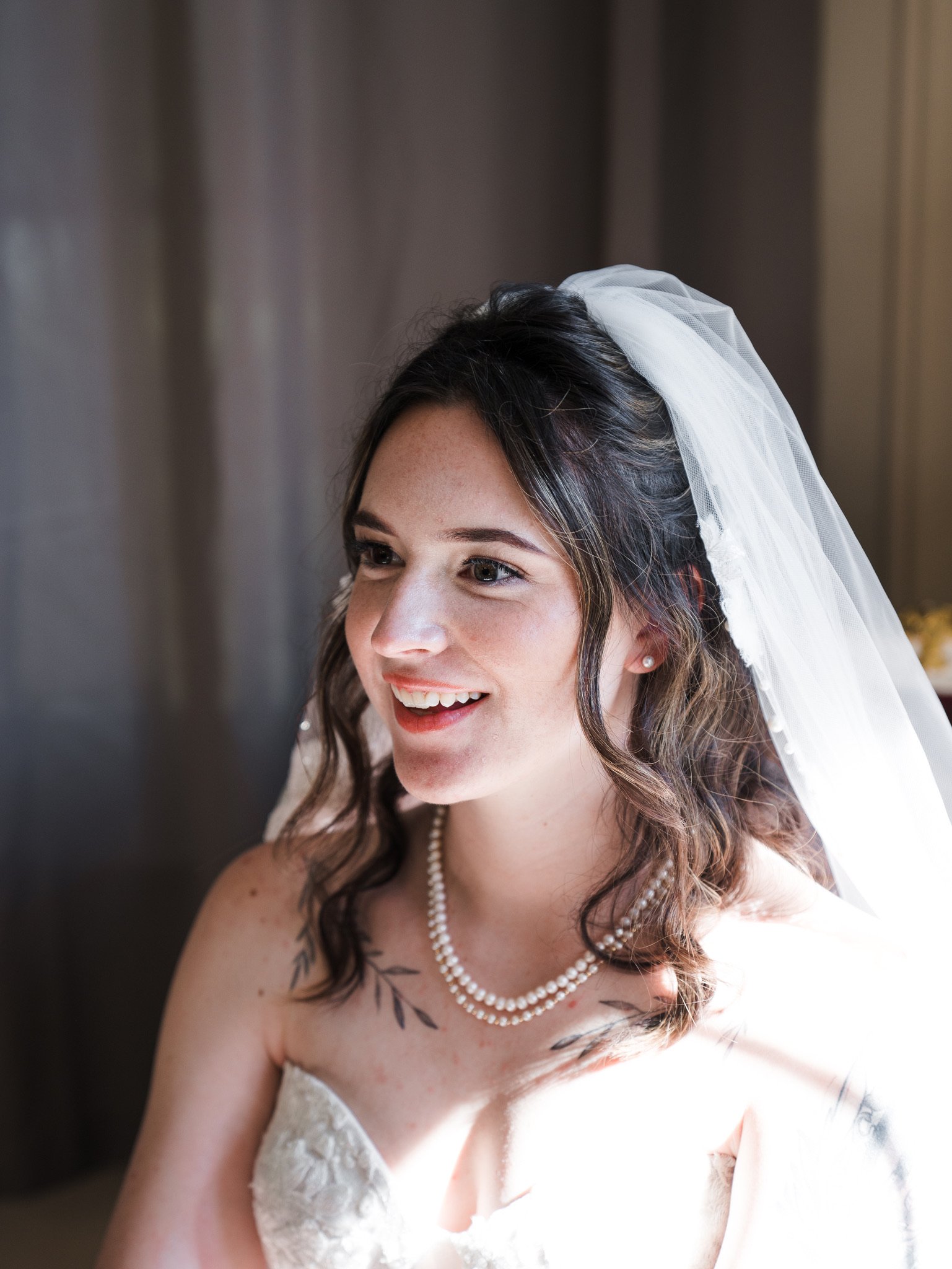 Cassidy & Jeffrey Glass: The wedding morning.