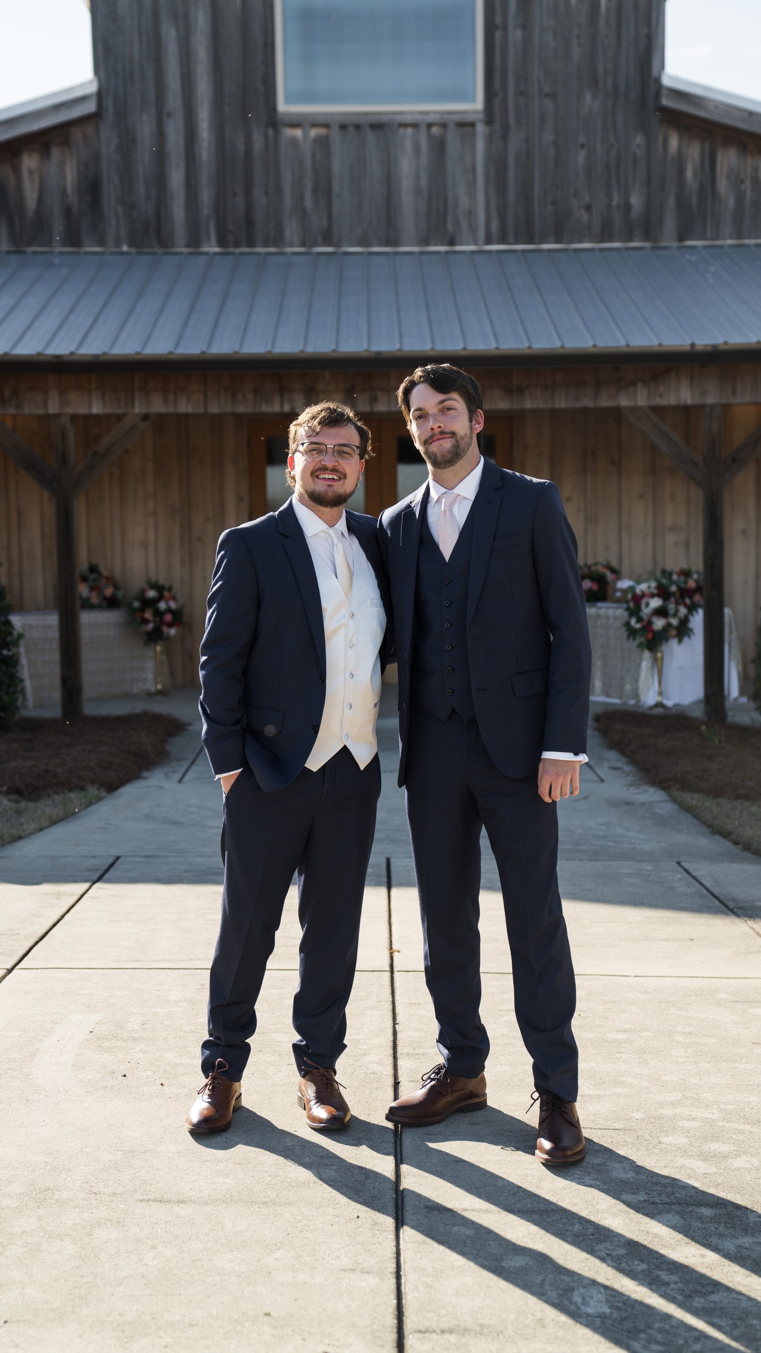 Claudia & Garrett Faulkner: The groomsmen.