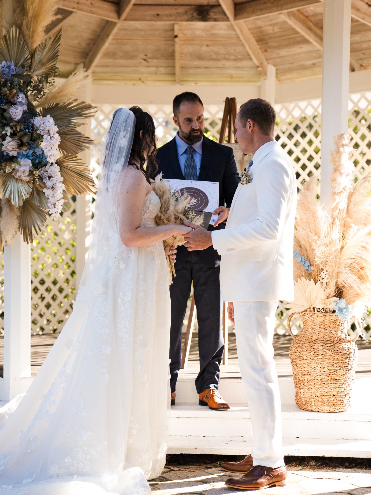 Cassidy & Jeffrey Glass: The wedding portraits.