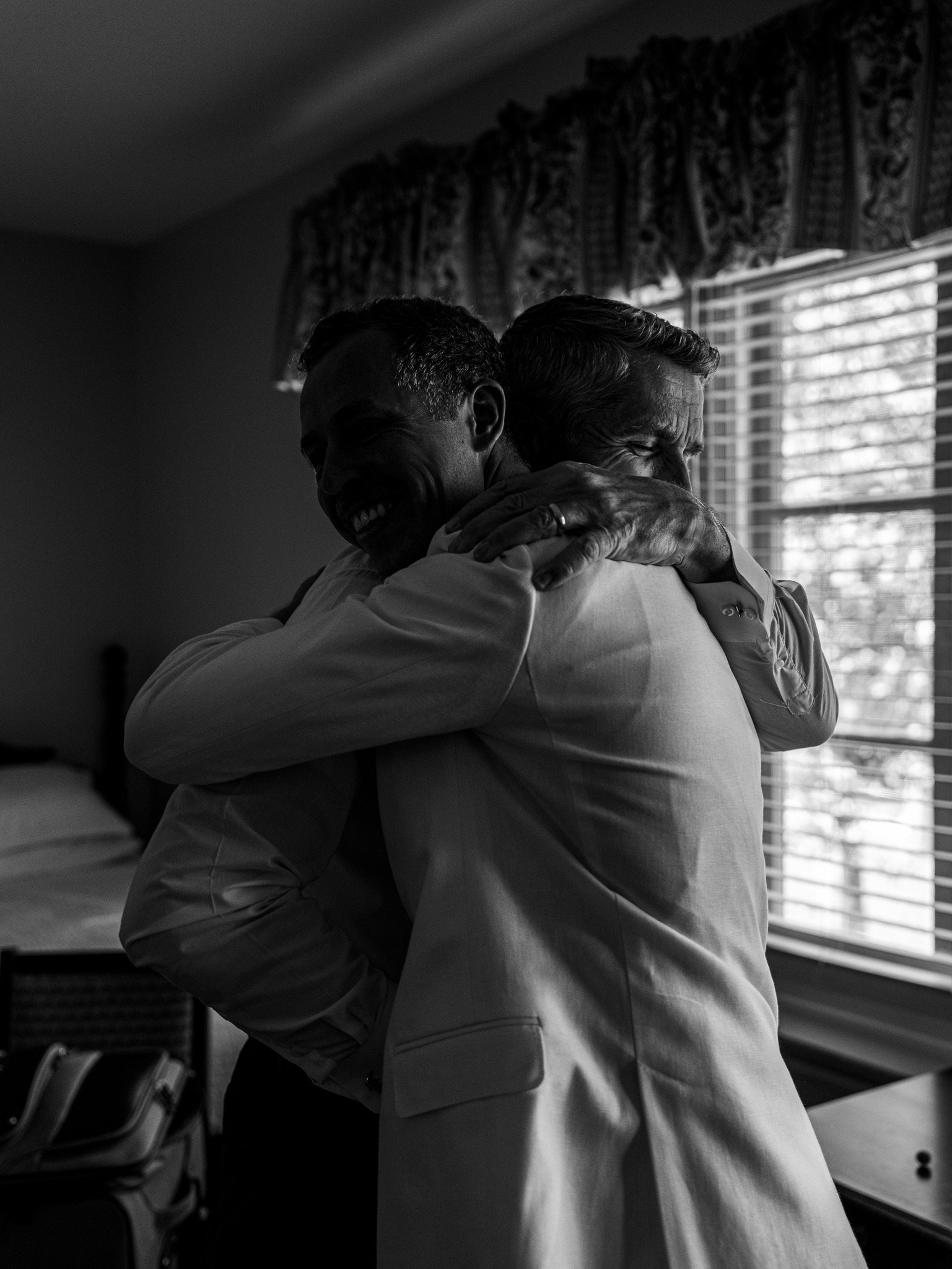 Cassidy & Jeffrey Glass: The wedding morning.