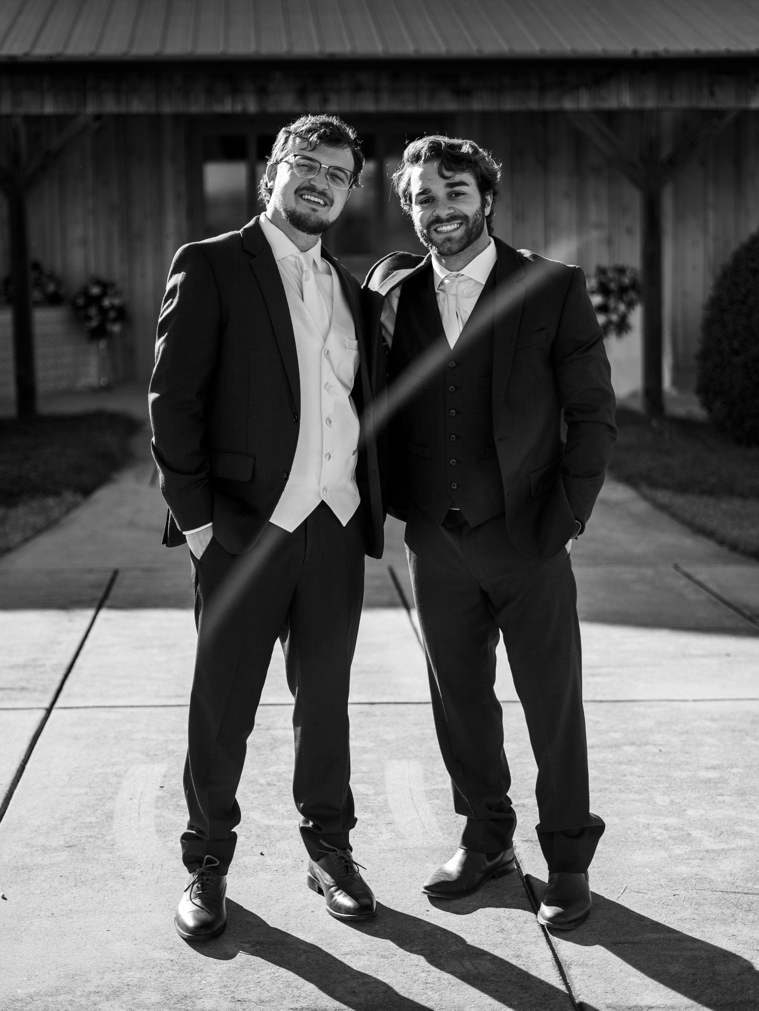 Claudia & Garrett Faulkner: The groomsmen.