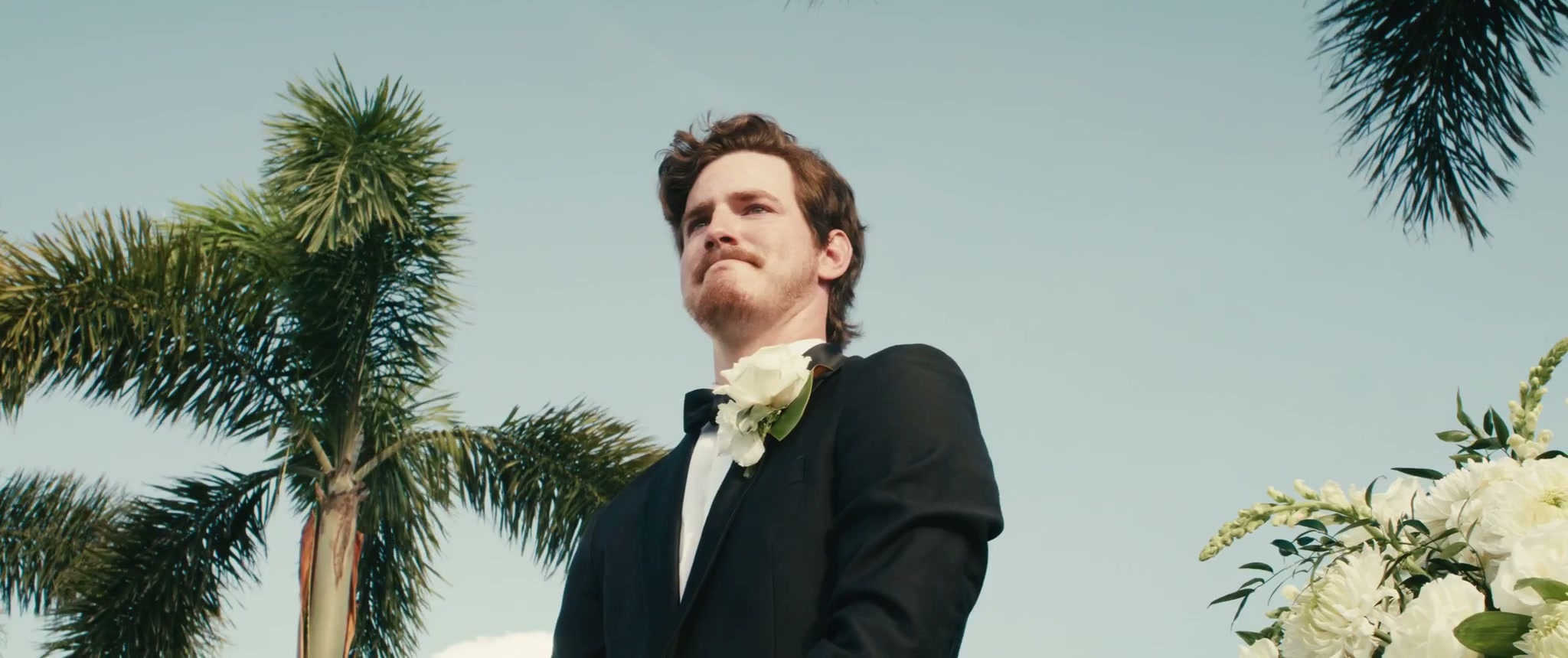 Frame from the wedding film