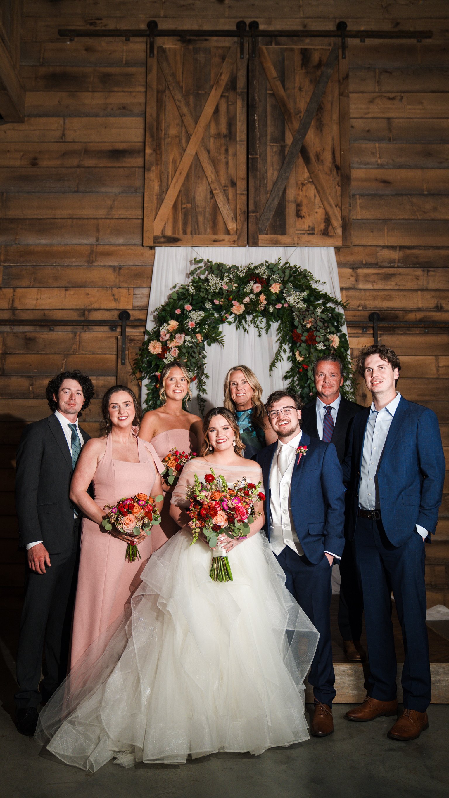 Claudia & Garrett Faulkner: The wedding portraits.