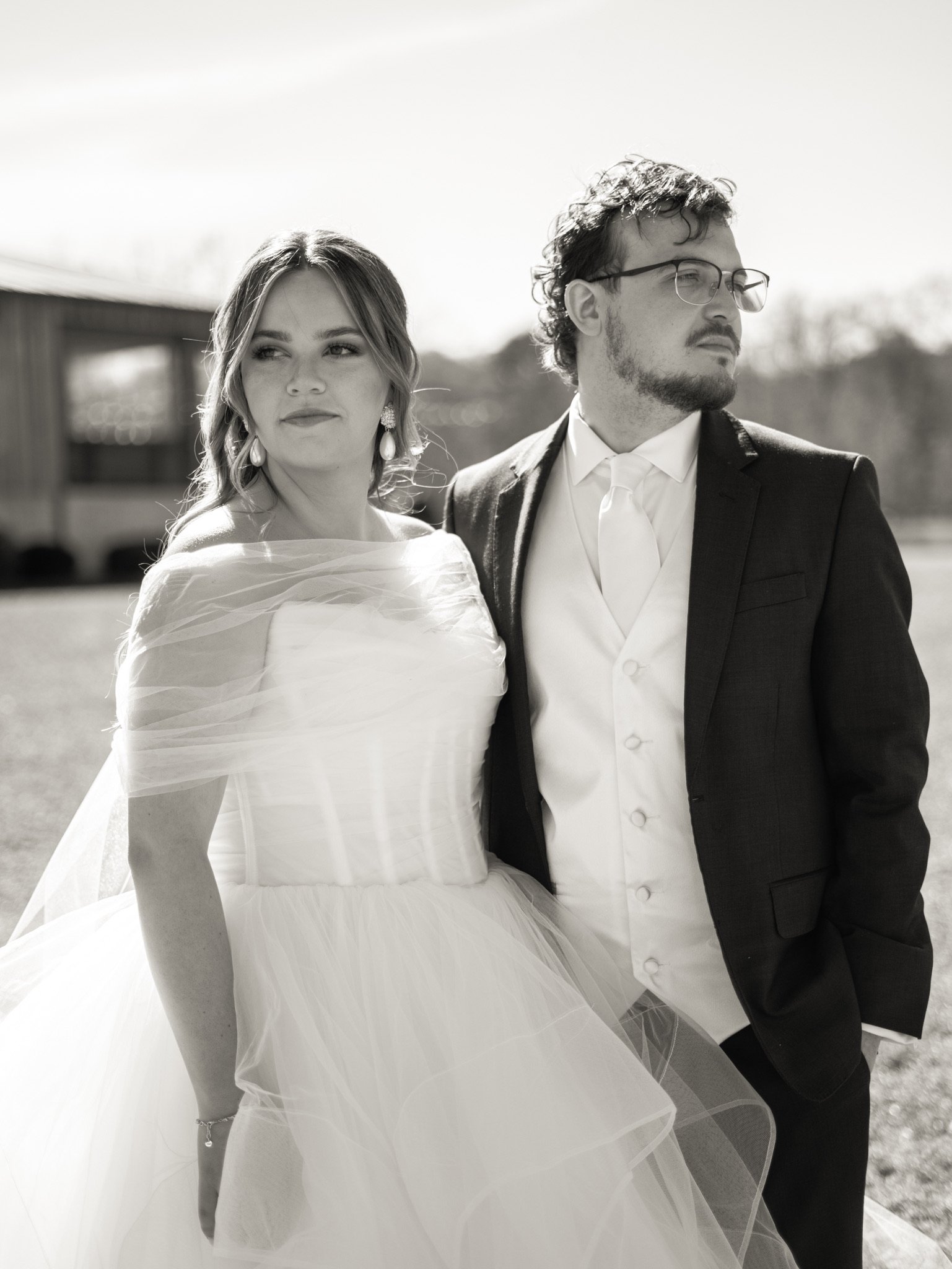 Claudia & Garrett Faulkner: The wedding portraits.