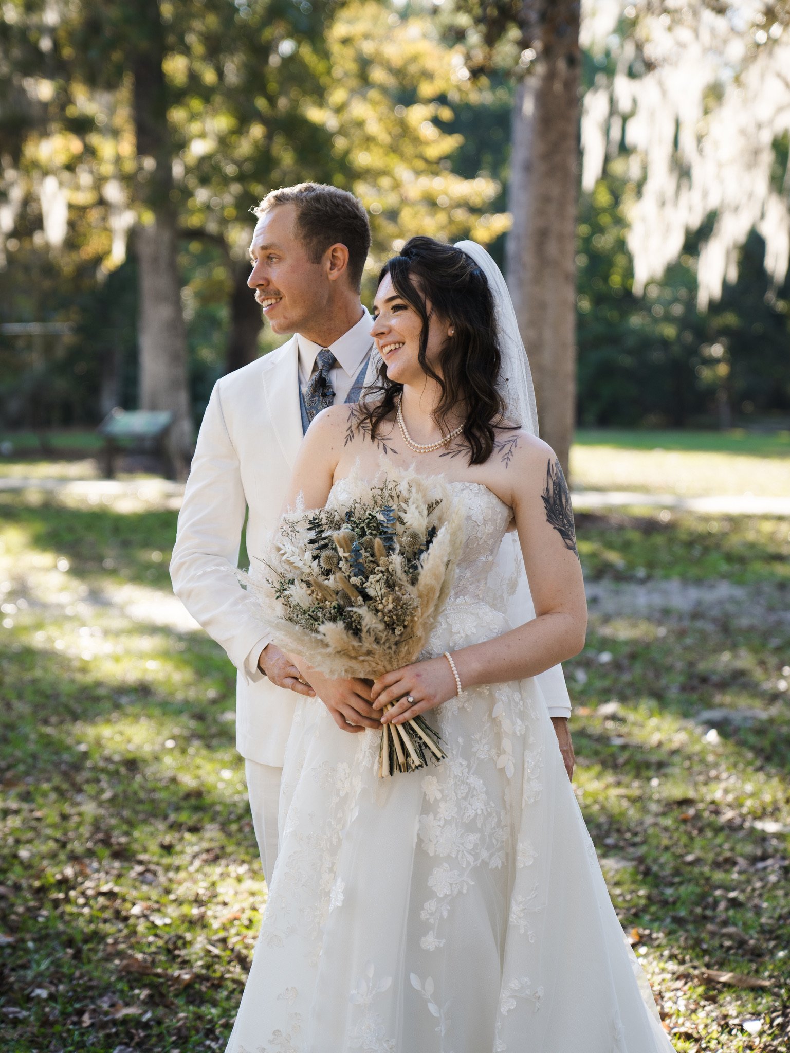 Cassidy & Jeffrey Glass: The wedding portraits.