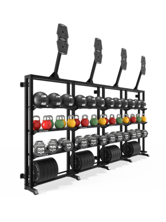 Competition Wall-Storage Setup – Modulares System für professionelles Training