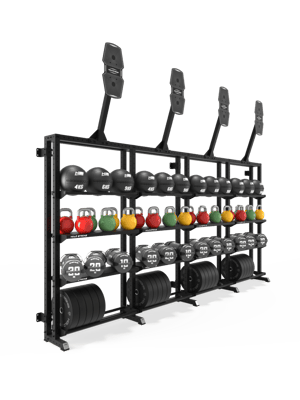 Competition Wall-Storage Setup – Modulares System für professionelles Training