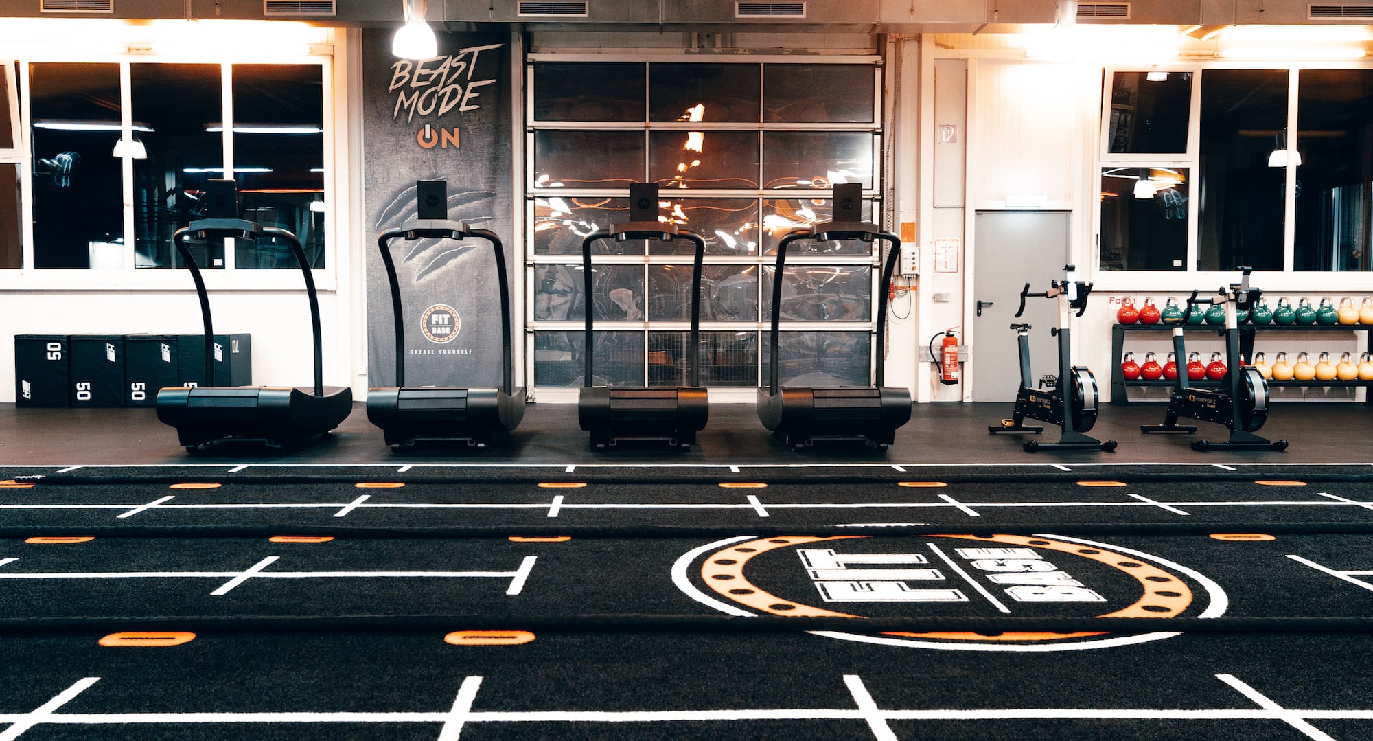 FITBASE Heidelberg - HYROX AREA - Runner Section