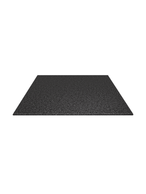 Crossfloor Bodenschutzmatte - Quadrat - 100 x 100 cm - Schwarz