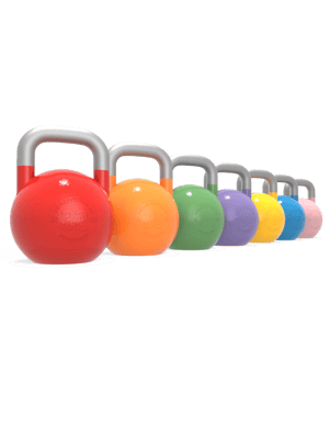 HOLD STRONG Elite - Competition Kettlebells Set - 8-32 kg