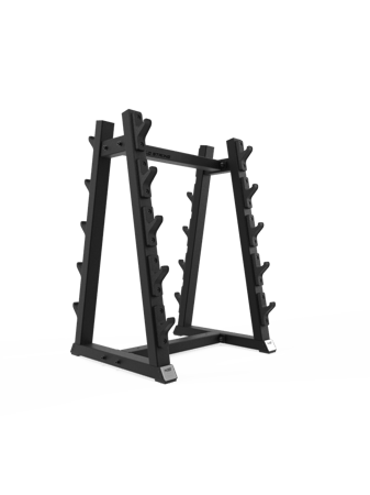 HOLD STRONG Barbell Rack - Freistehende Kompakthantelablage für bis zu 10 Hanteln