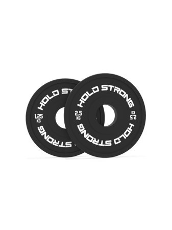 HOLD STRONG Elite - Fractional Plates - 7,5 kg im Set
