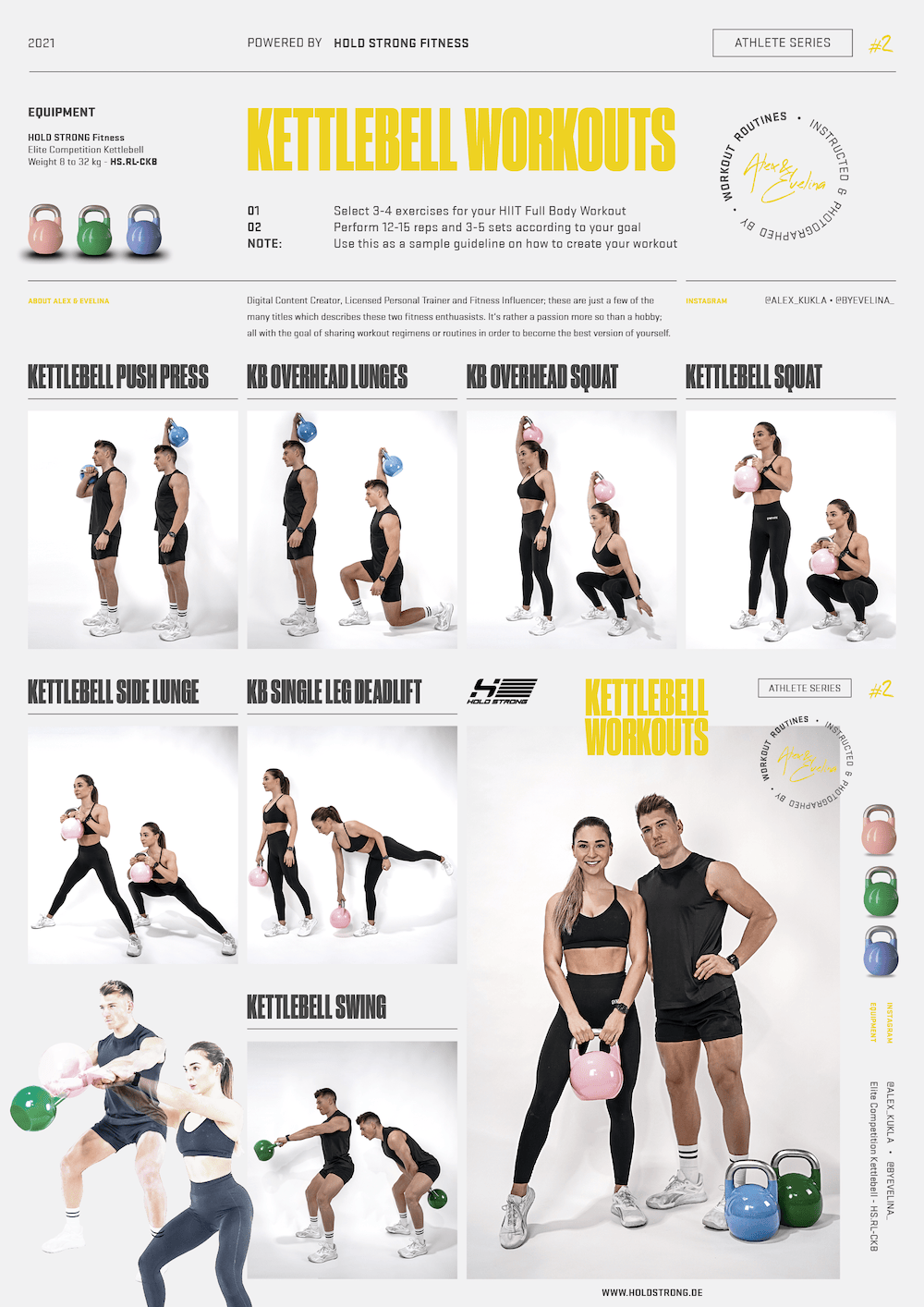 Kettlebell Workout Poster