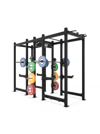 HOLD STRONG Elite - Double Full-Rack mit Equipment