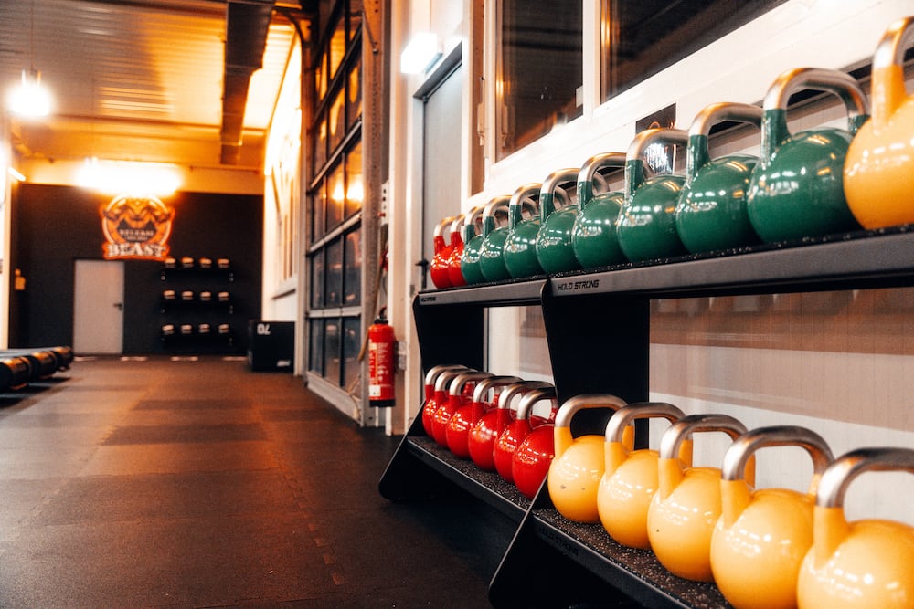FITBASE Heidelberg - HYROX AREA - Kettlebells