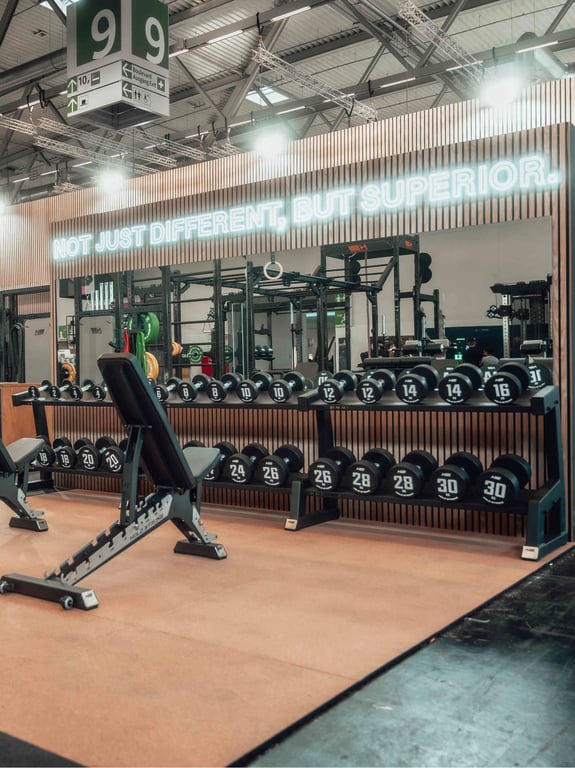 Dumbbell Shelf – Hantelablage im Fitnessstudio