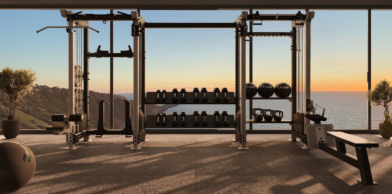 Luxury Home Gym by Hold Strong